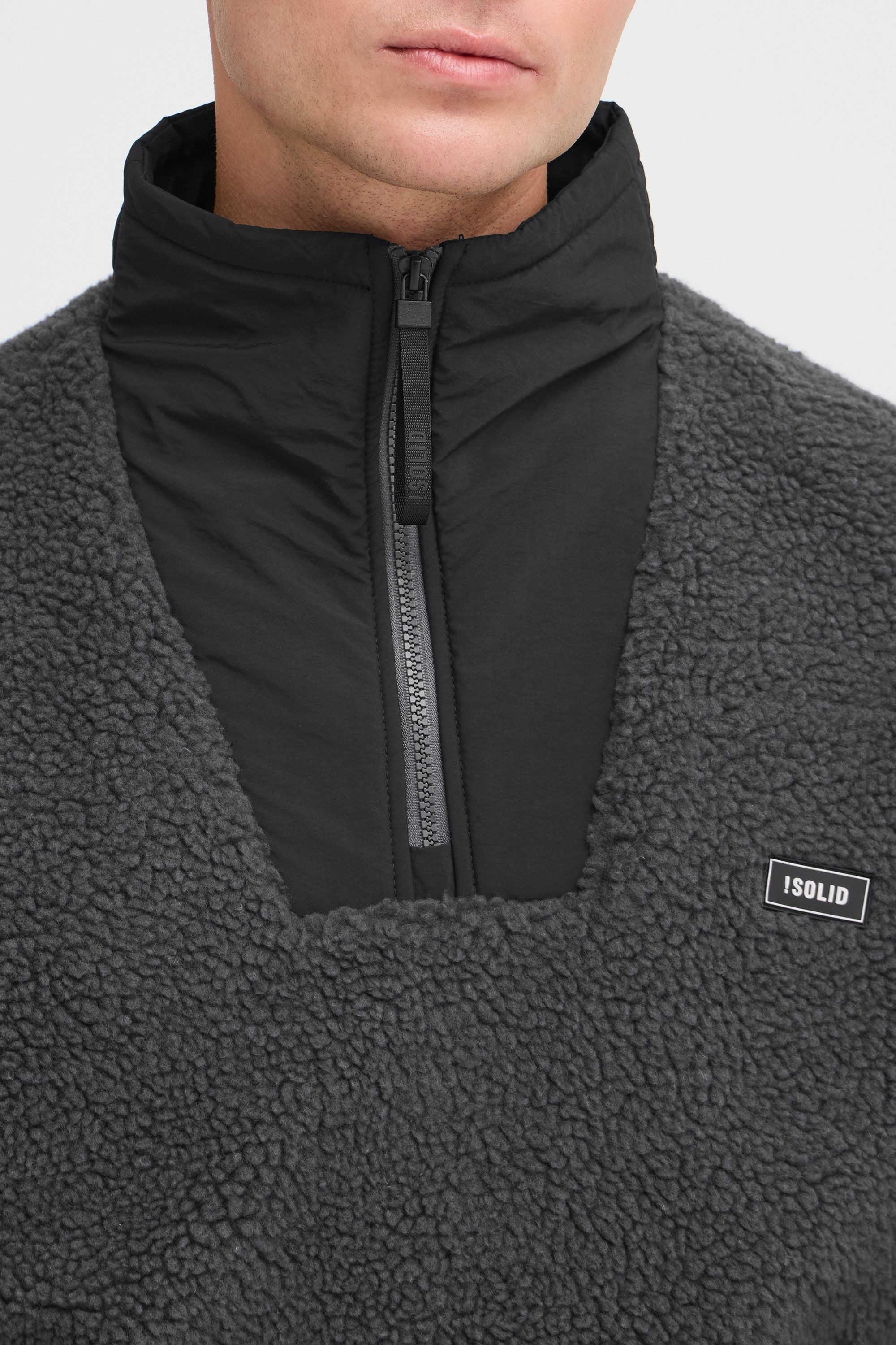 !Solid Fellimitatjacke »Fellimitatjacke SDMARKMANN«