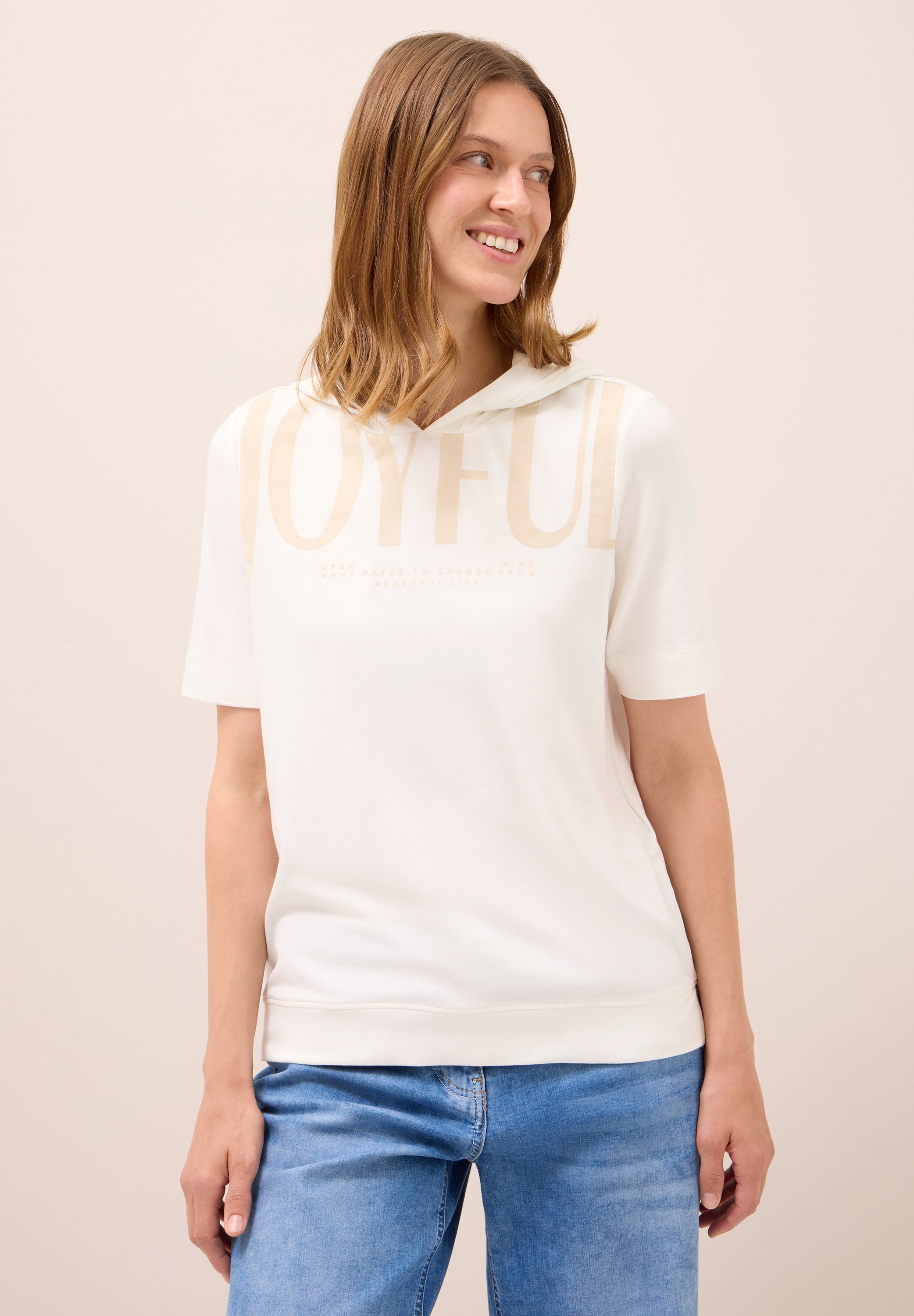 Cecil Kapuzenshirt, im soften Baumwoll-Mix günstig online kaufen