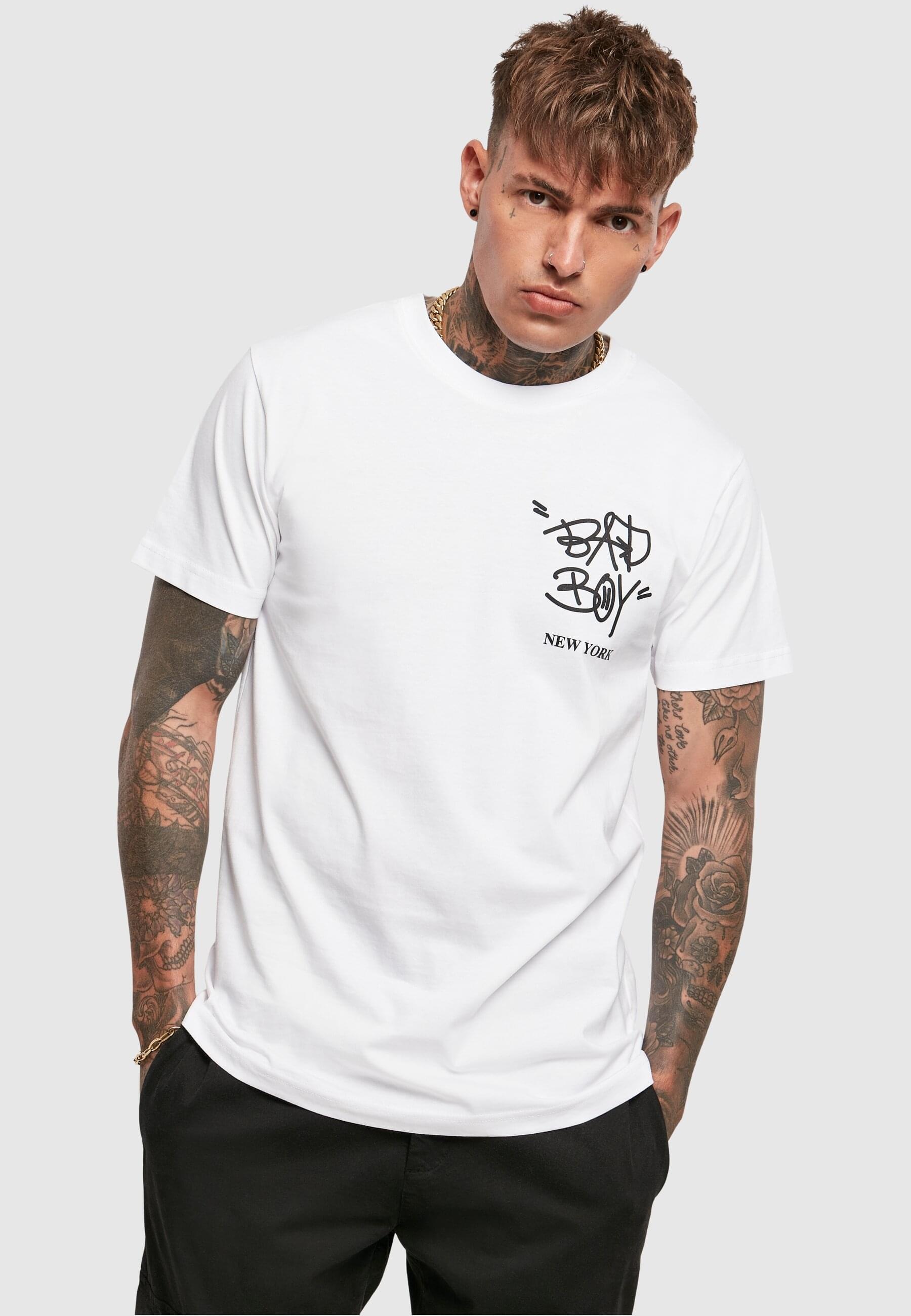 MisterTee T-Shirt »MisterTee Herren Bad Boy New York Tee«, (1 tlg.)