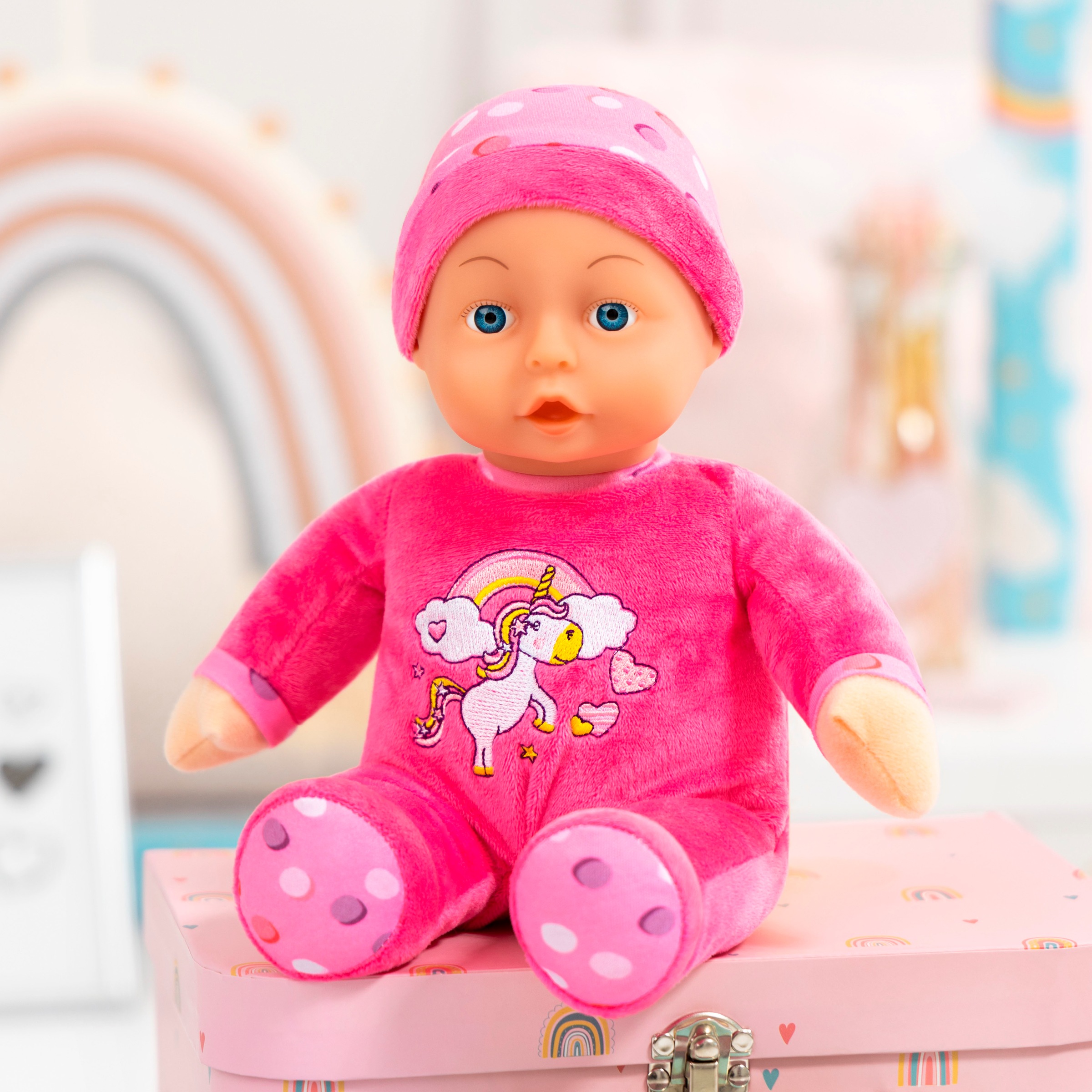 Bayer Babypuppe »My First Baby, 30 cm pink«