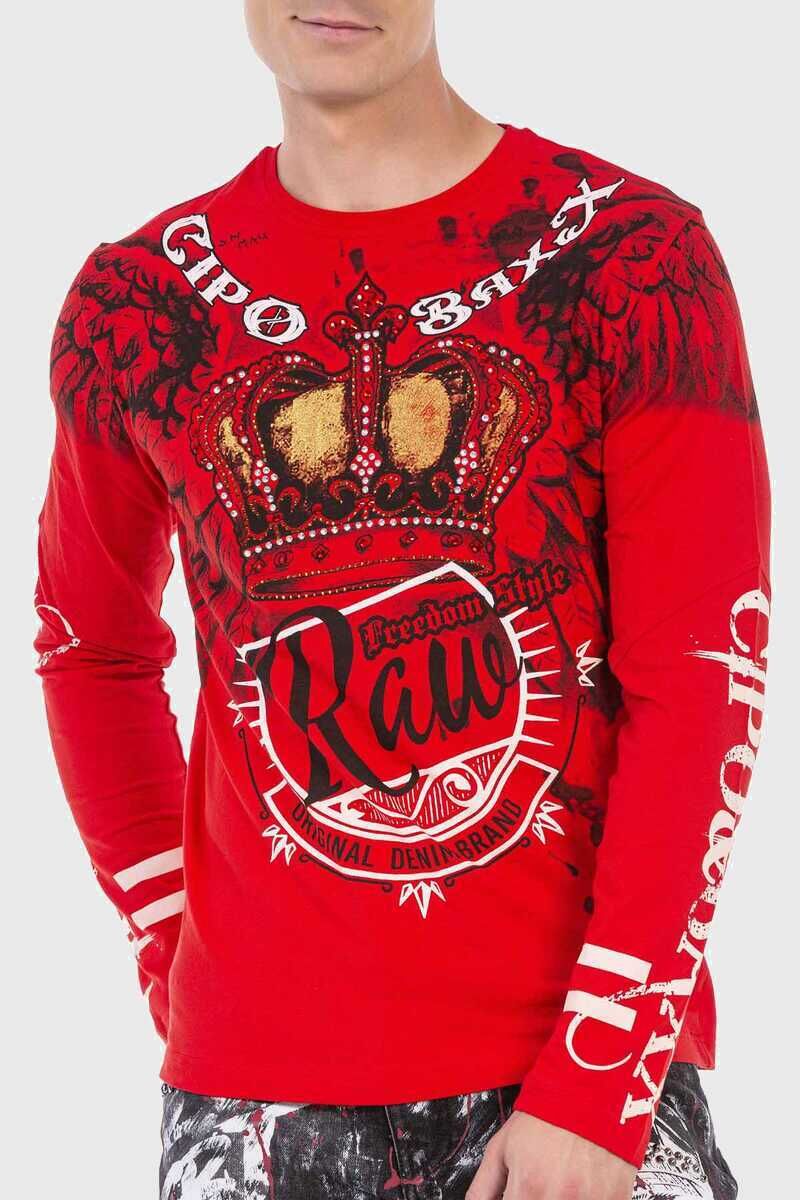 Thumbnail - Cipo & Baxx T-Shirt "Sweatshirts", mit coolem Print