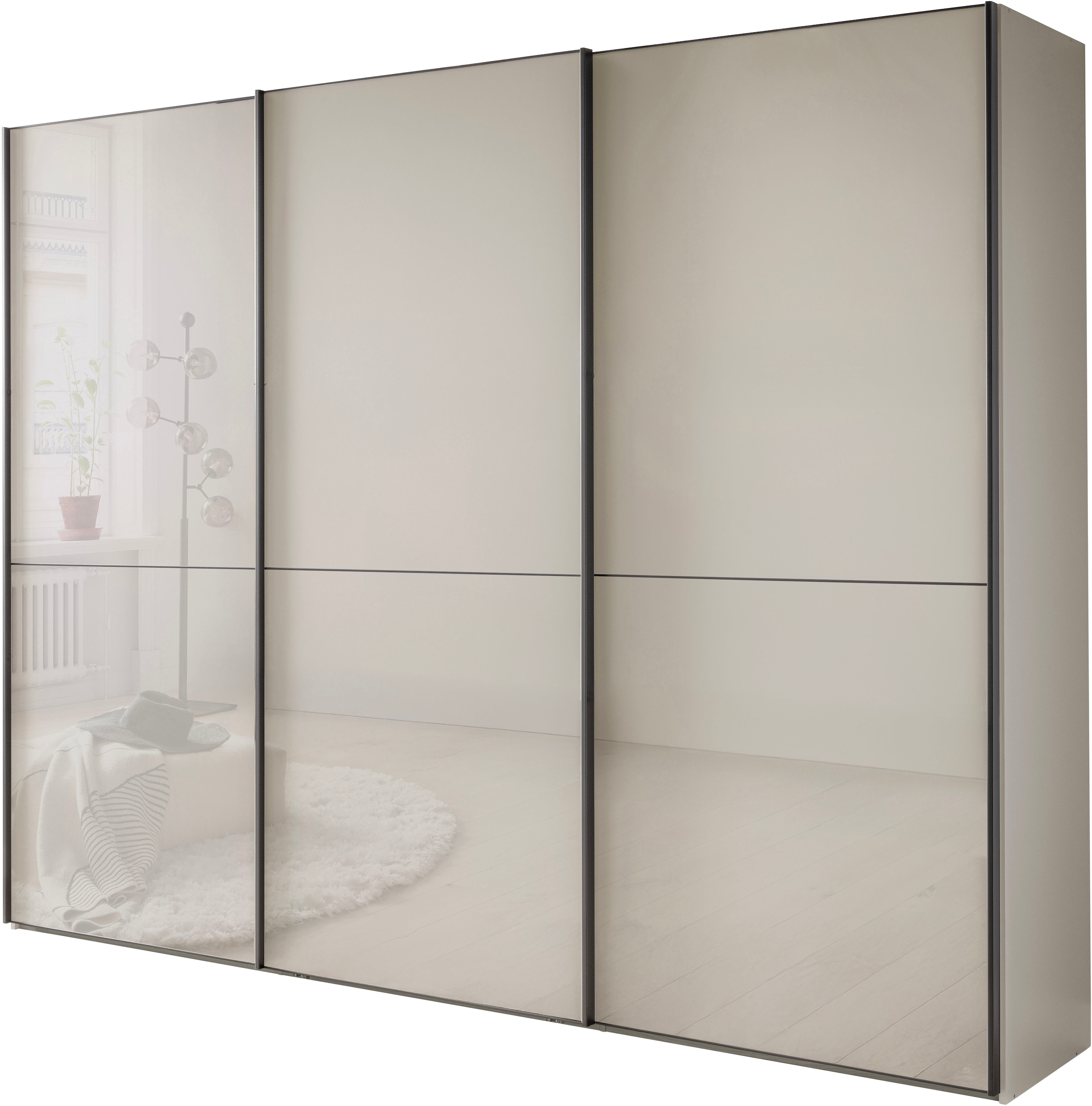 WIEMANN Schwebetürenschrank "Phoenix, Made in Germany, modernes Design, Hig günstig online kaufen