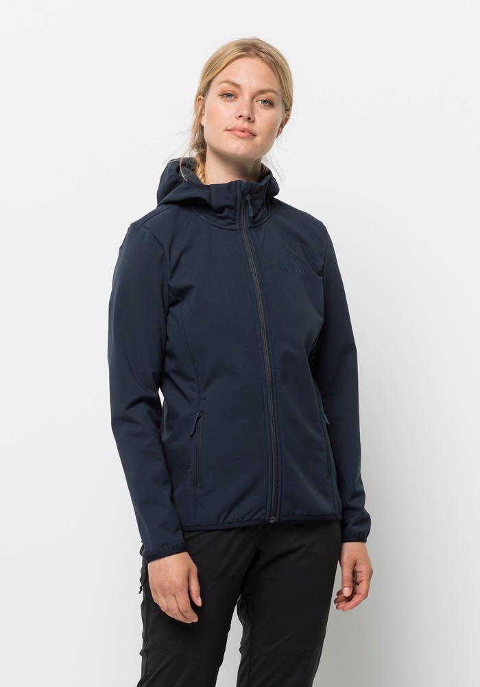 Jack Wolfskin Softshelljacke "BORNBERG HOODY W" mitKapuze günstig online kaufen
