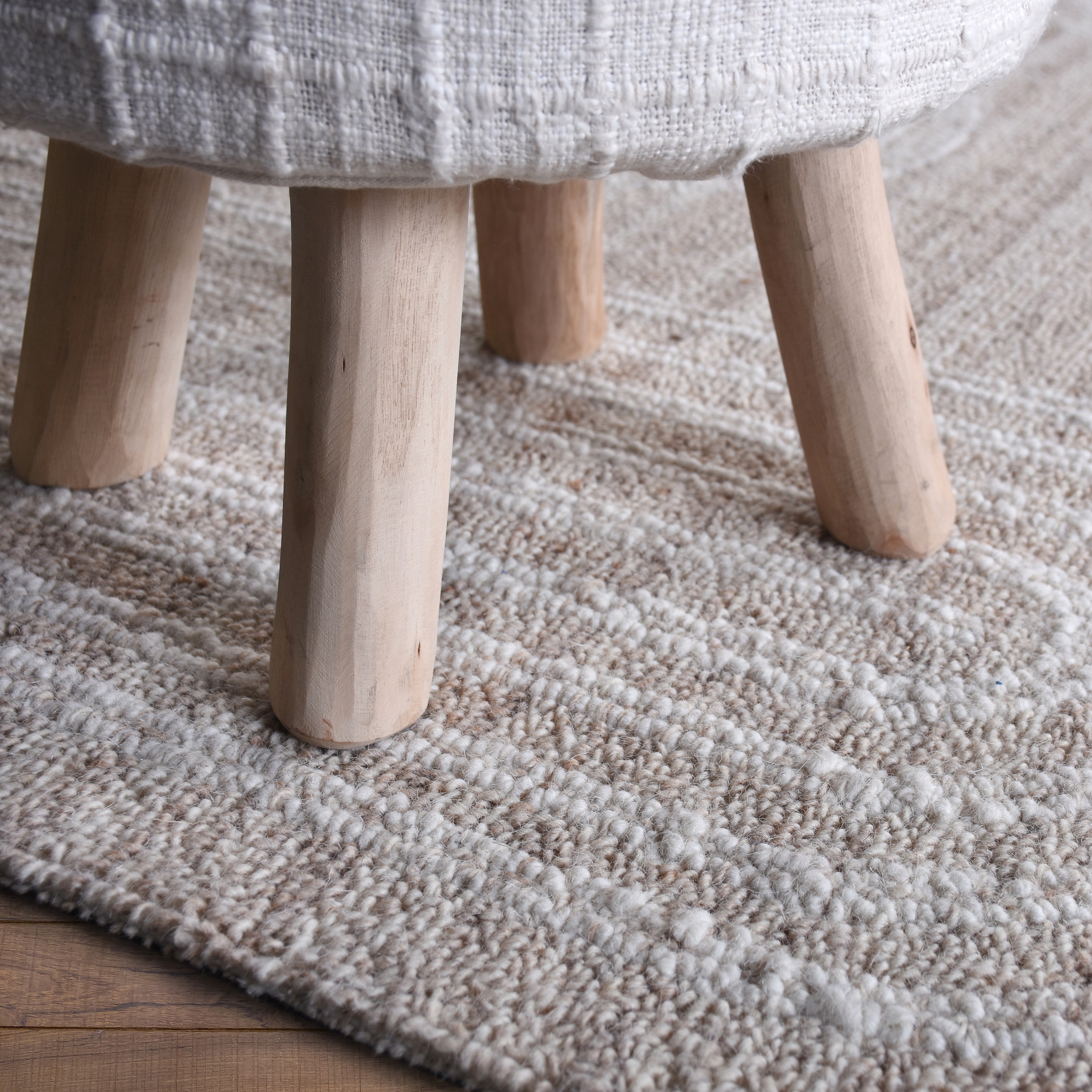 my home Wollteppich »Boras«, rechteckig, 11 mm Höhe, handgearbeitete Teppiche, Wohnzimmer, Schlafzimmer, Esszimmer