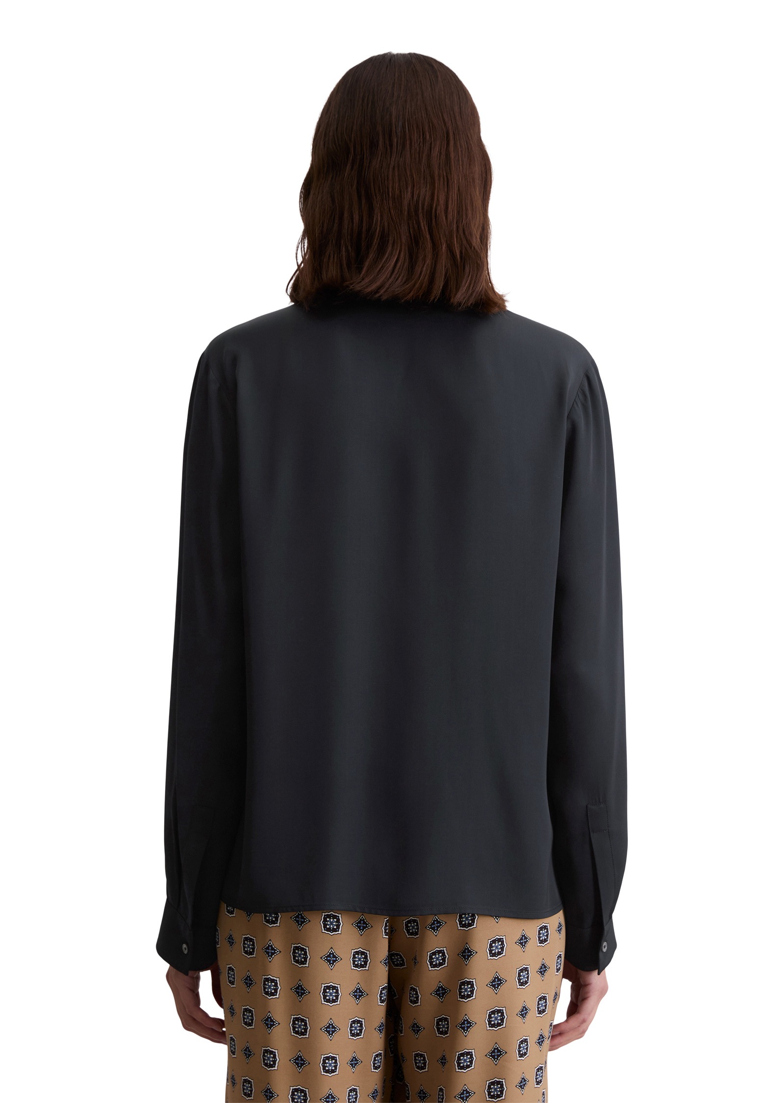 Thumbnail - Marc OPolo Langarmbluse "aus LENZING™ ECOVERO™ Viskose-Twill"