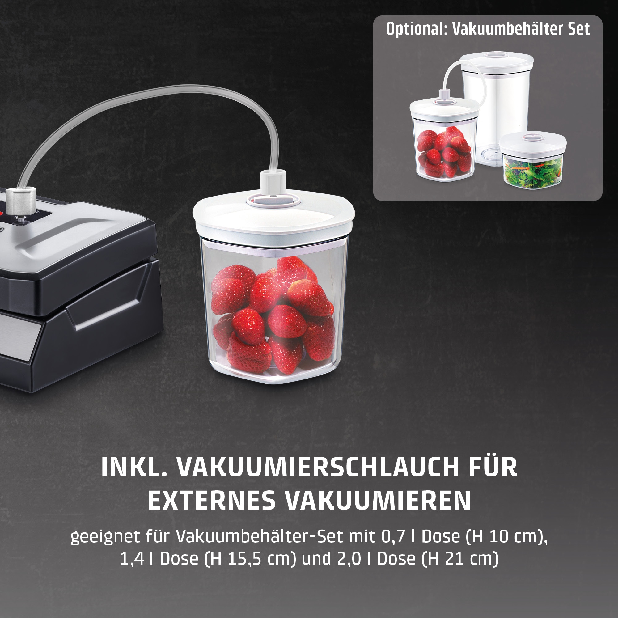 Caso Vakuumierer »1525 VRH490 advanced« 110 W