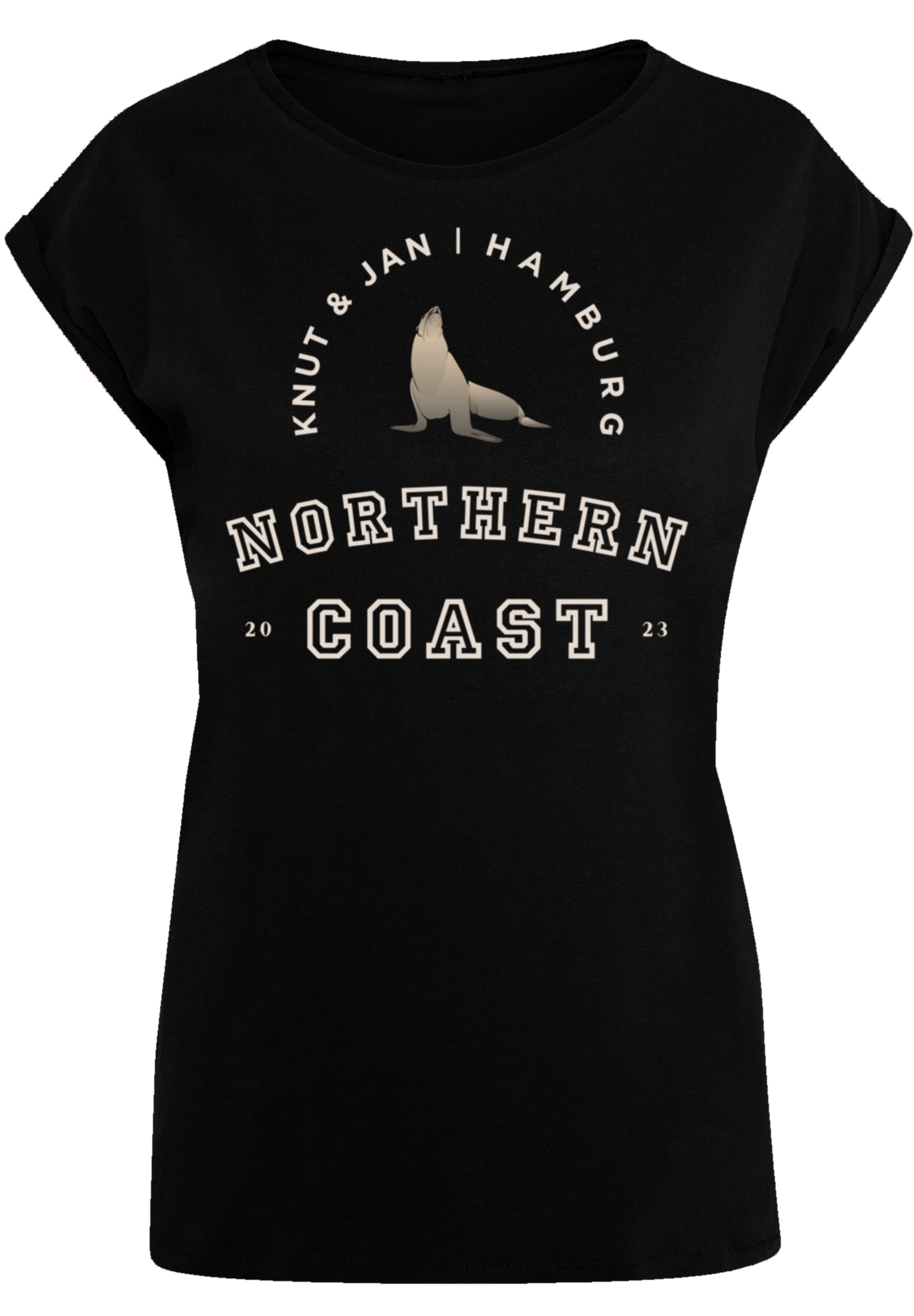 F4NT4STIC T-Shirt »Robbe Knut & Jan Hamburg«, Print
