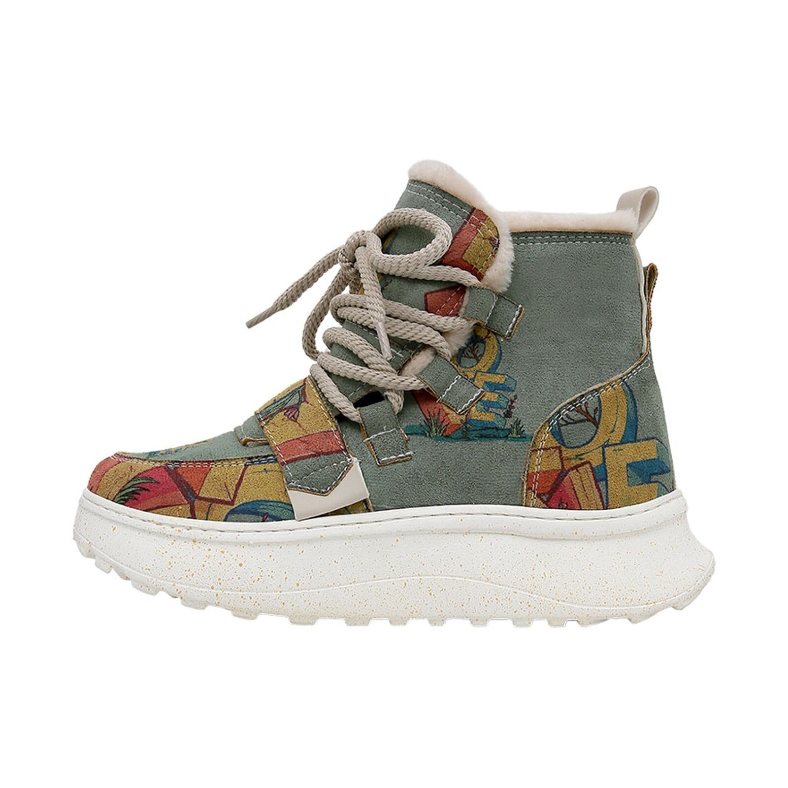 DOGO Schnürstiefelette "Snowie Love Damen Boots / Female", Vegan günstig online kaufen