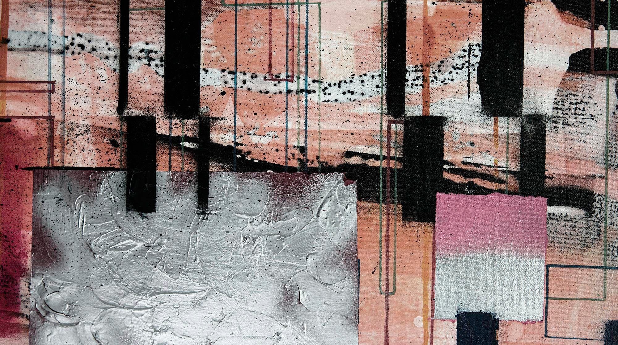 Komar Vliestapete »Squares Dropping« 500x280...