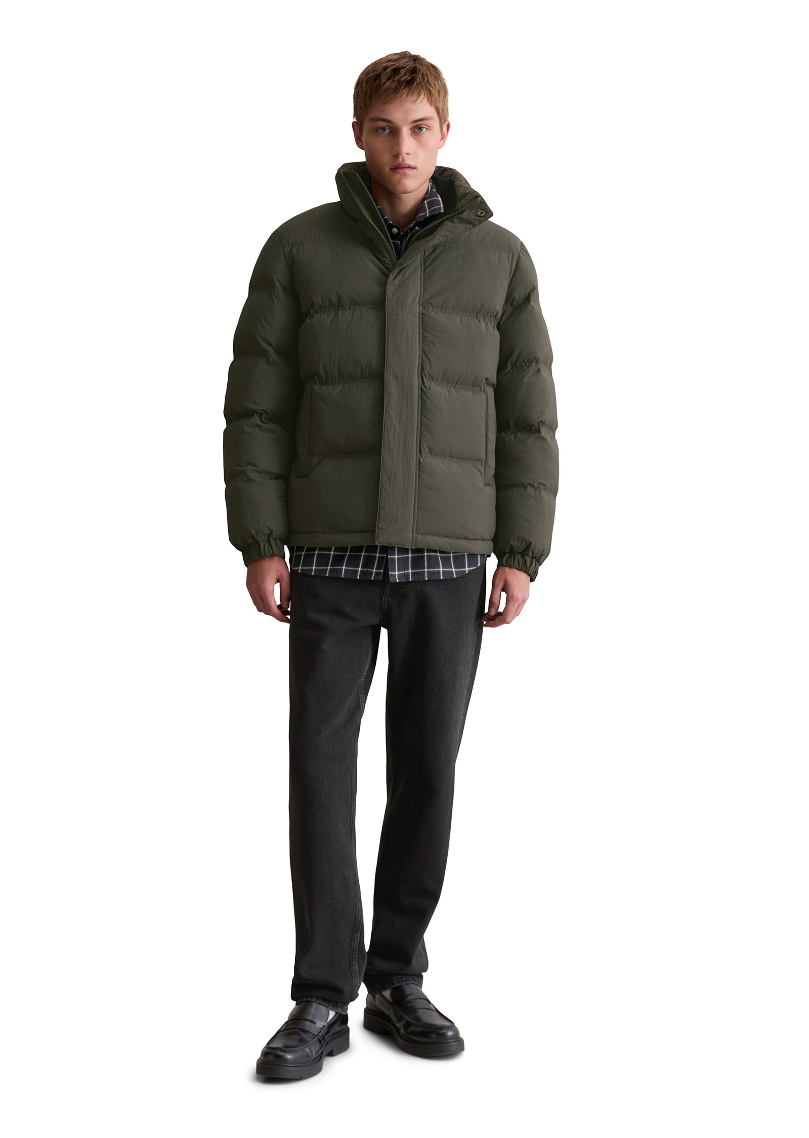 Marc O'Polo DENIM Outdoorjacke »wasserabweisend mit leichter Wattierung«, ohne Kapuze