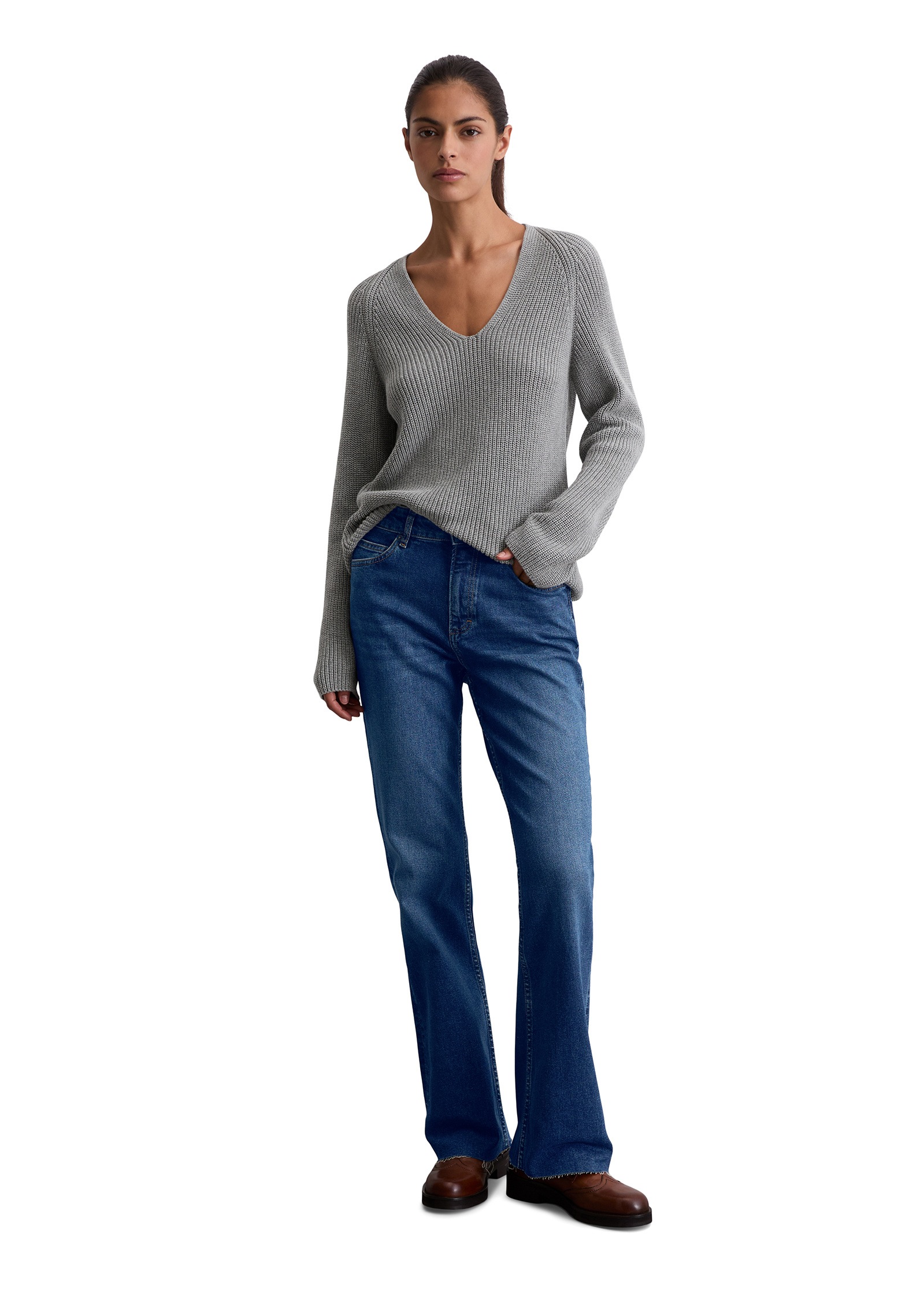 Marc O'Polo Strickpullover »aus softem Baumwoll-Garn«