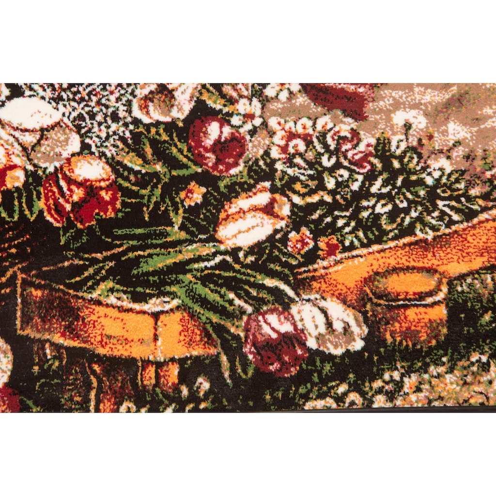 morgenland Wandteppich »Bild-Teppich Figurativ 82 x 64 cm«, rechteckig