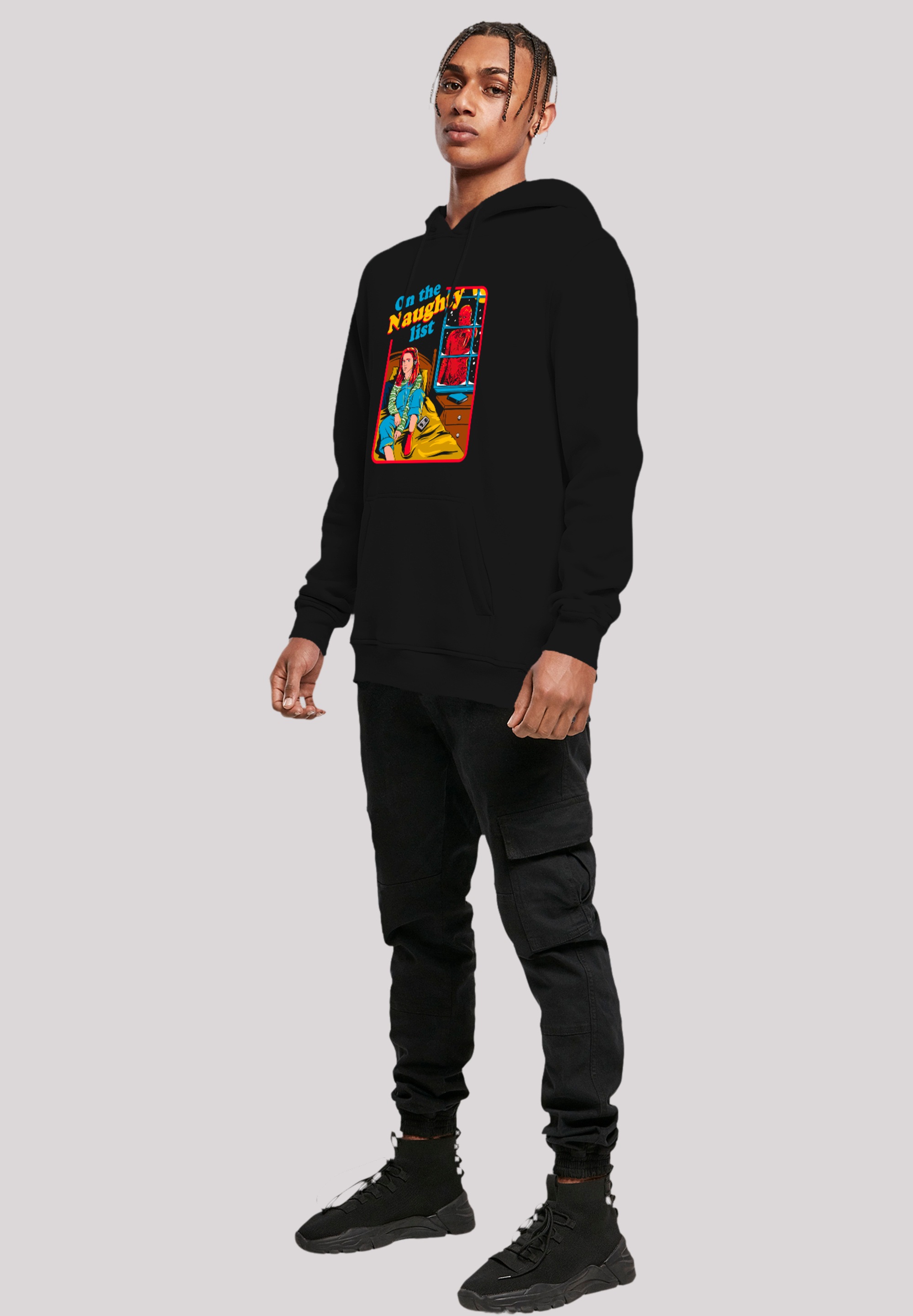 F4NT4STIC Kapuzenpullover »Stranger Things Naughty List Netflix TV Series«, Premium Qualität