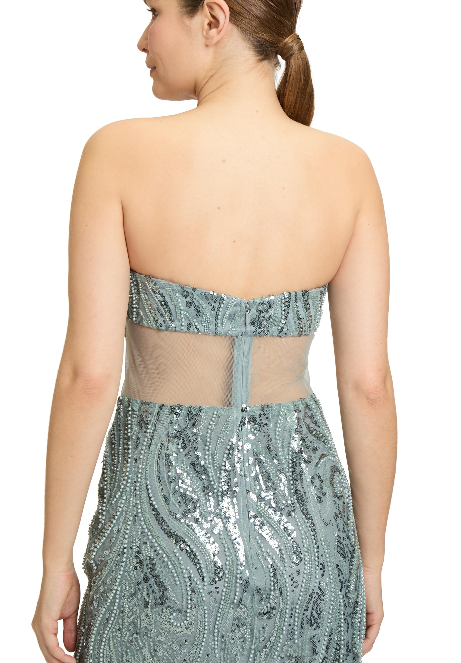 Vera Mont Abendkleid »Vera Mont Damen Abendkleid mit Pailletten«, Cut-Outs