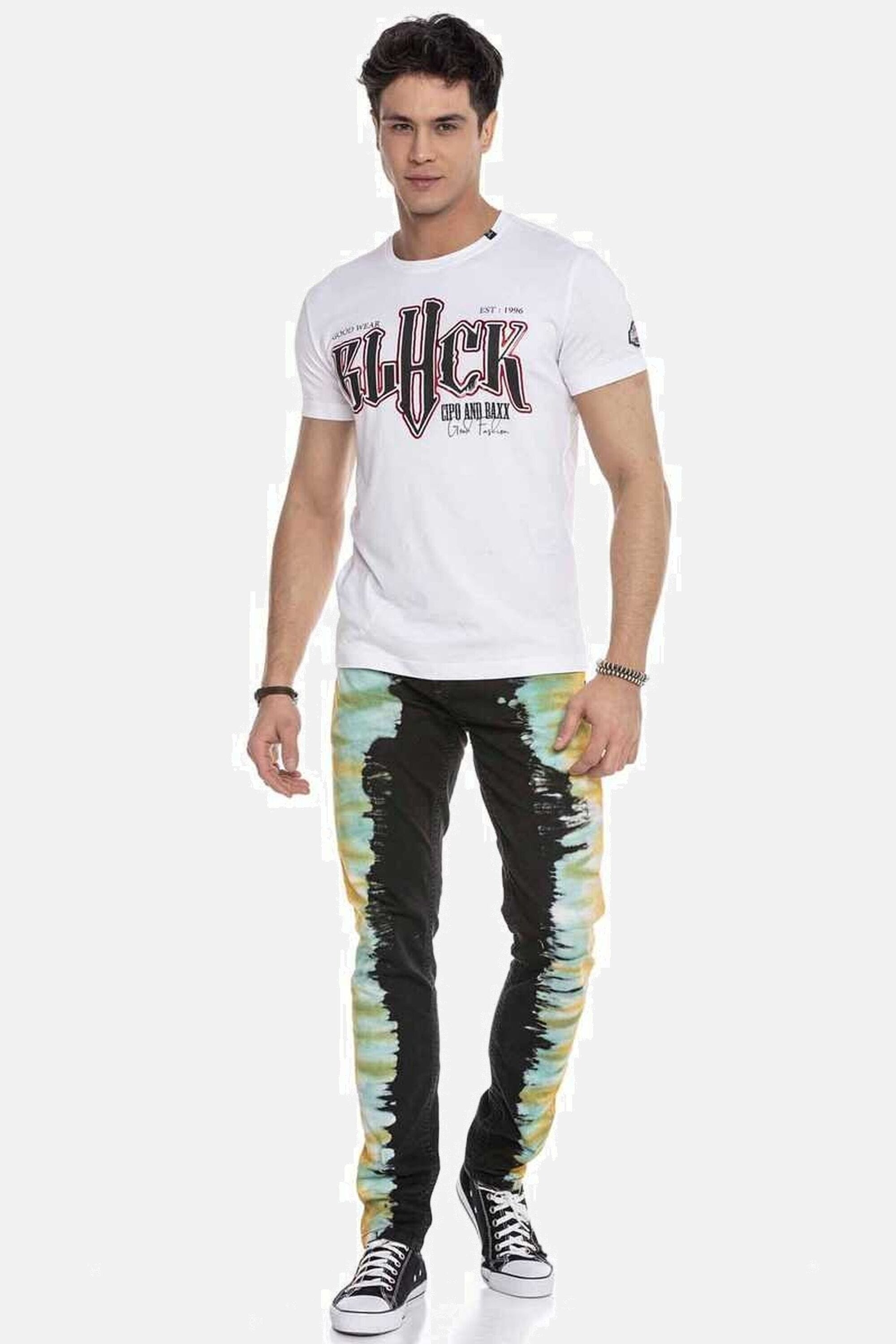 Cipo & Baxx 5-Pocket-Jeans »Jeans«, m extravaganten Look, CD664