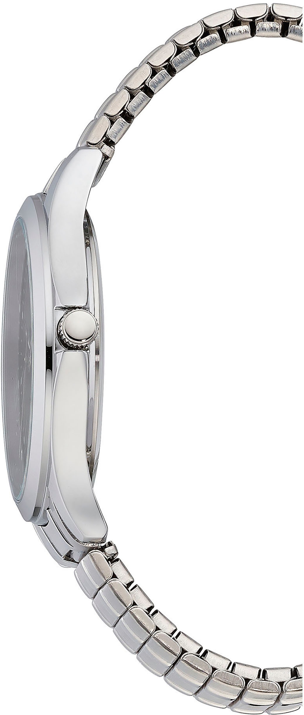 Tempic Quarzuhr, Armbanduhr, Herrenuhr, analog, Flexband, Zugband