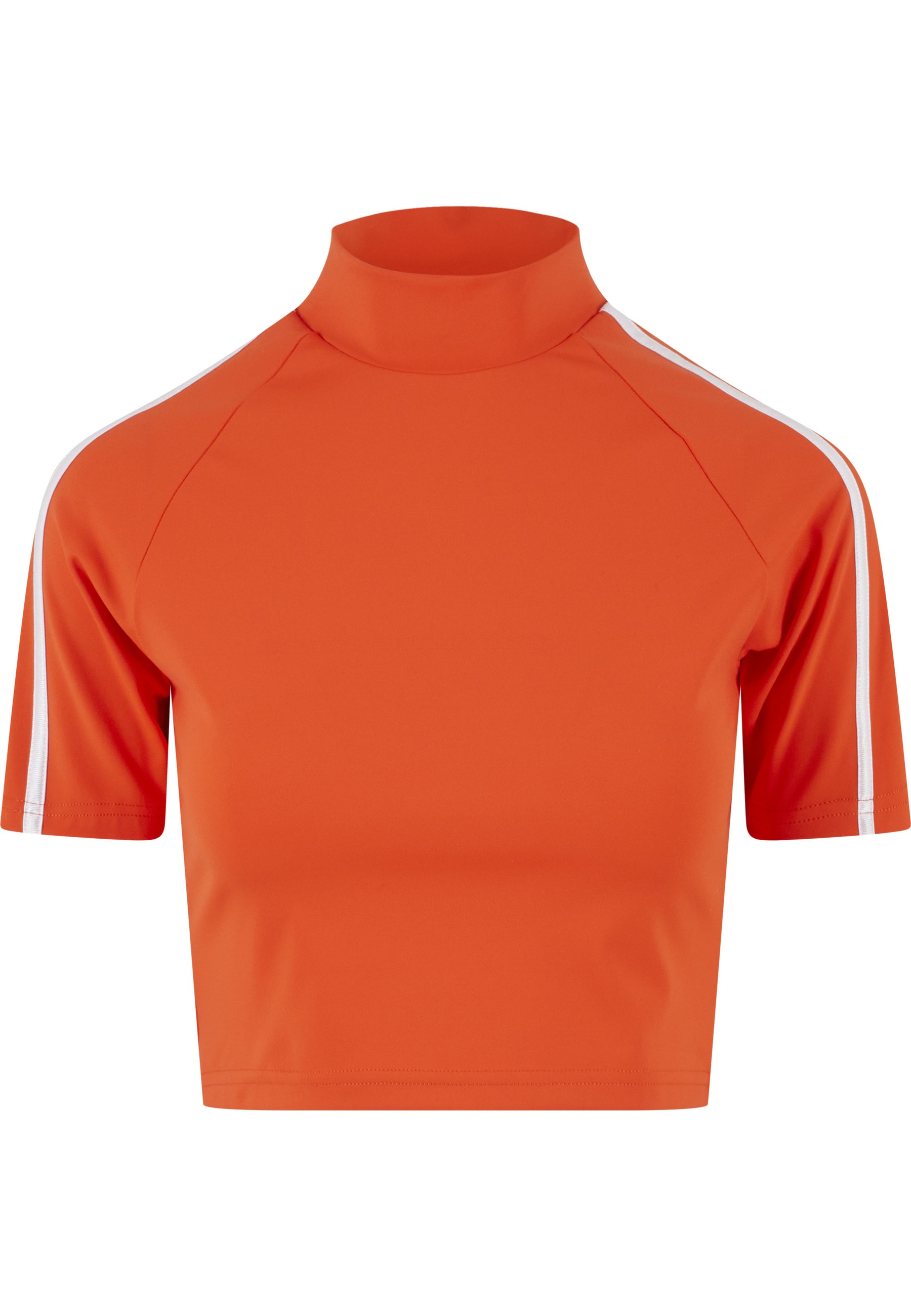 URBAN CLASSICS T-Shirt "Urban Classics Ladies High Neck Short Tee" 1 Stk. günstig online kaufen