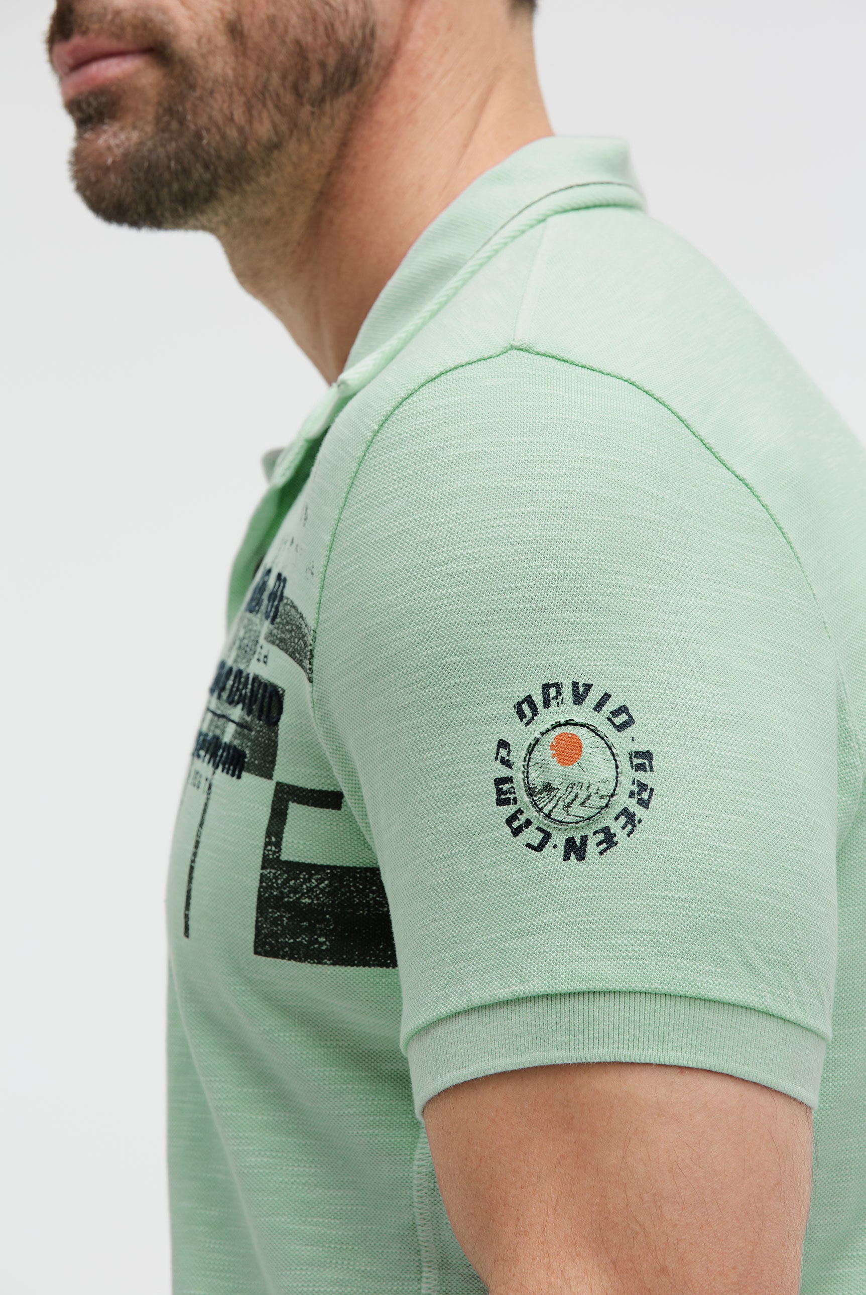 CAMP DAVID Poloshirt aus Baumwolle