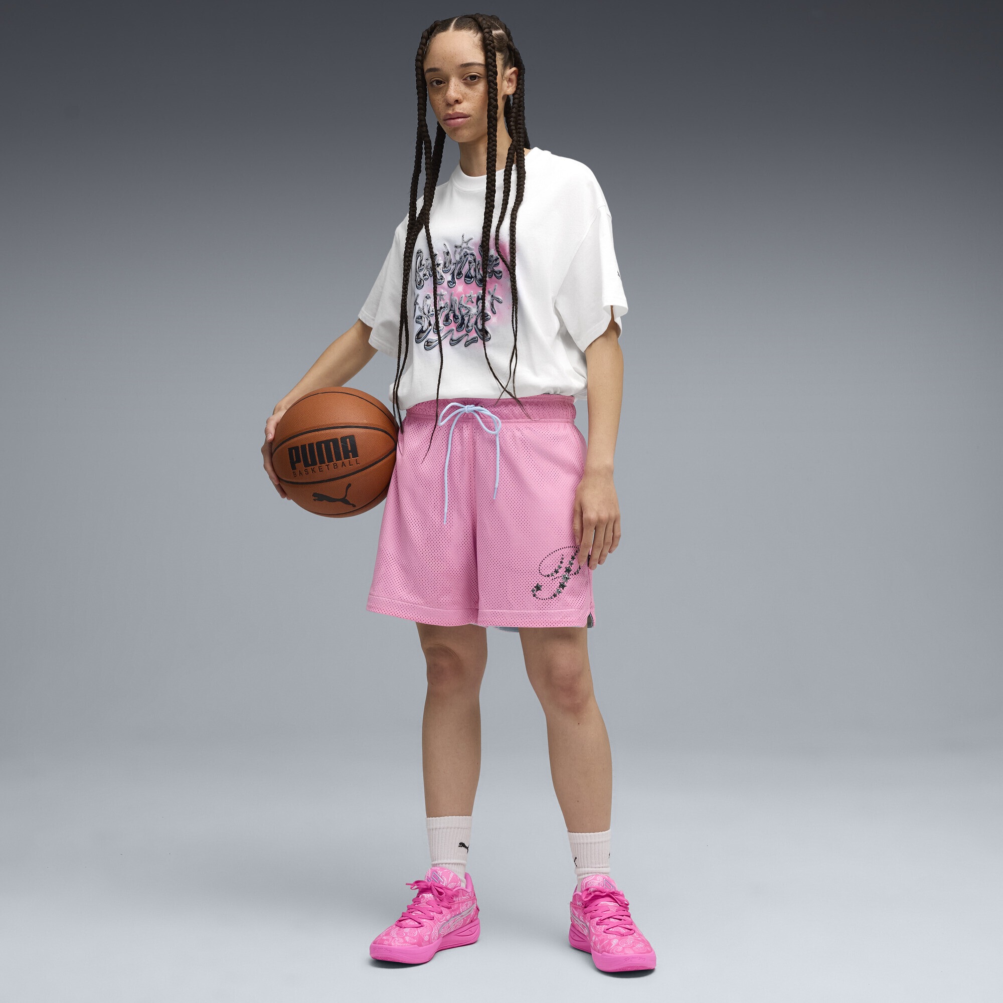 PUMA Shorts »Shooting Stars Wendbare Shorts Damen«
