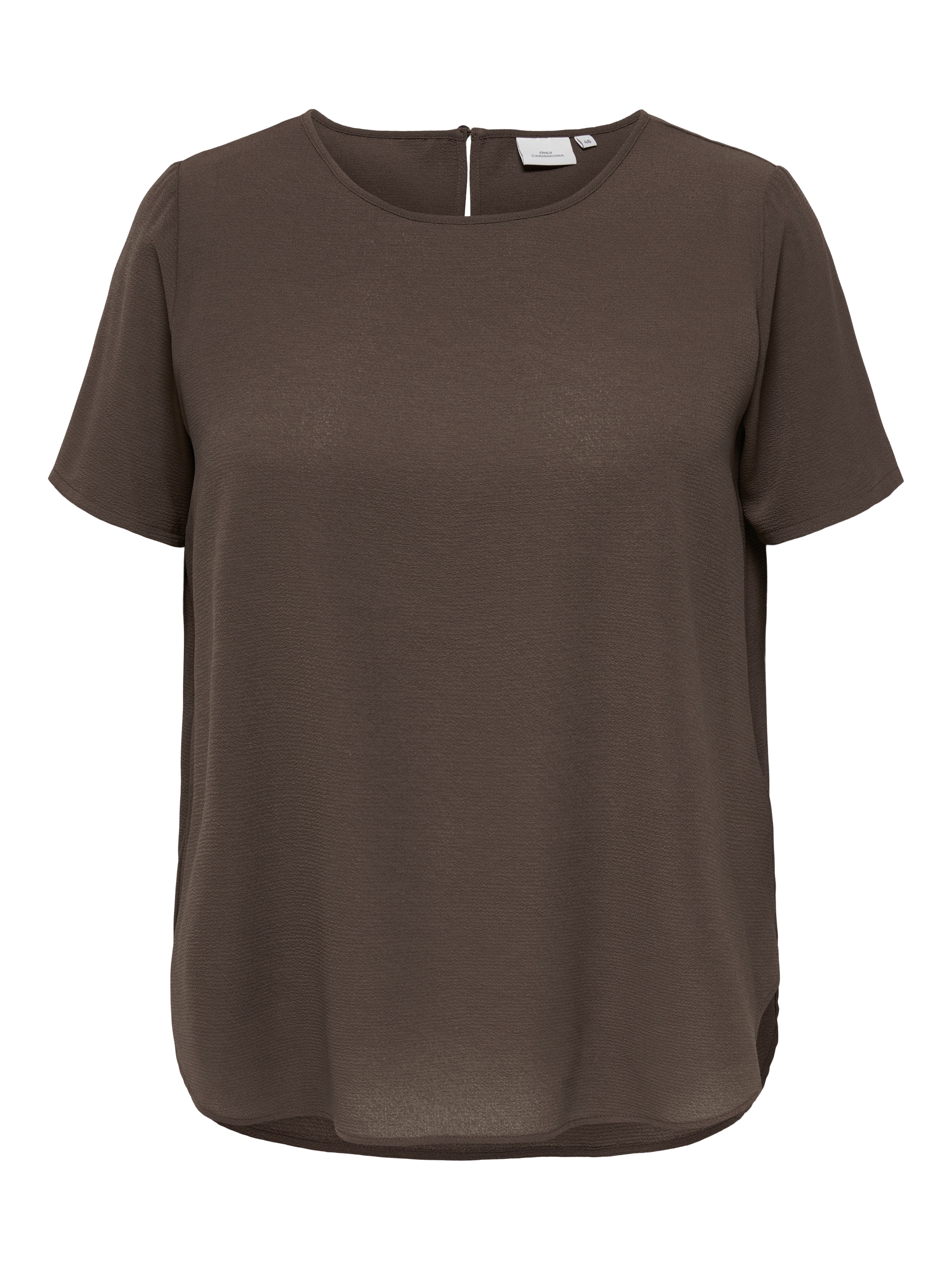 ONLY CARMAKOMA Shirtbluse "CARVICA SS TOP WVN NOOS" Materialmix, regular fi günstig online kaufen