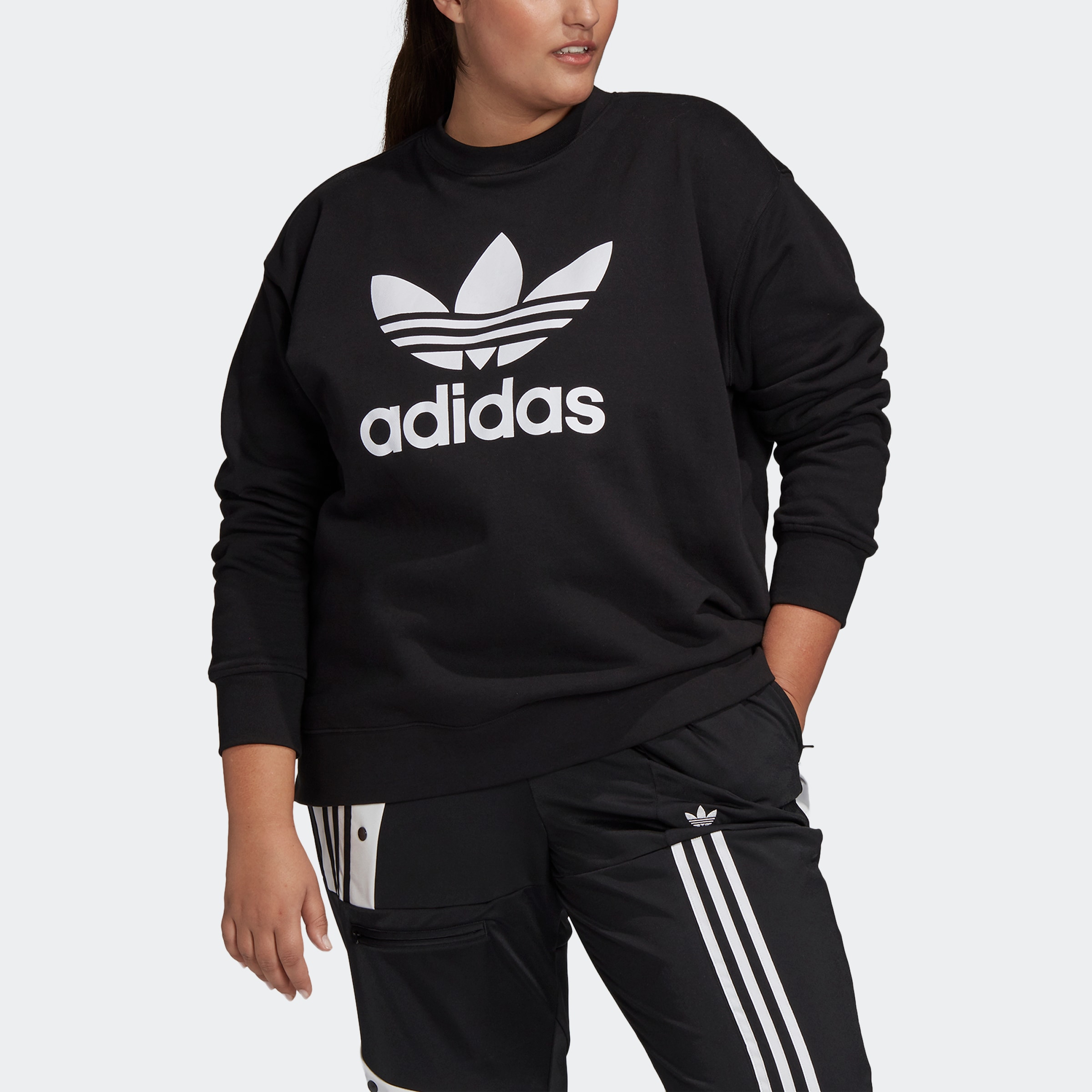adidas Originals Sweatshirt »TREFOIL GRÖSSEN« für BAUR – kaufen GROSSE 