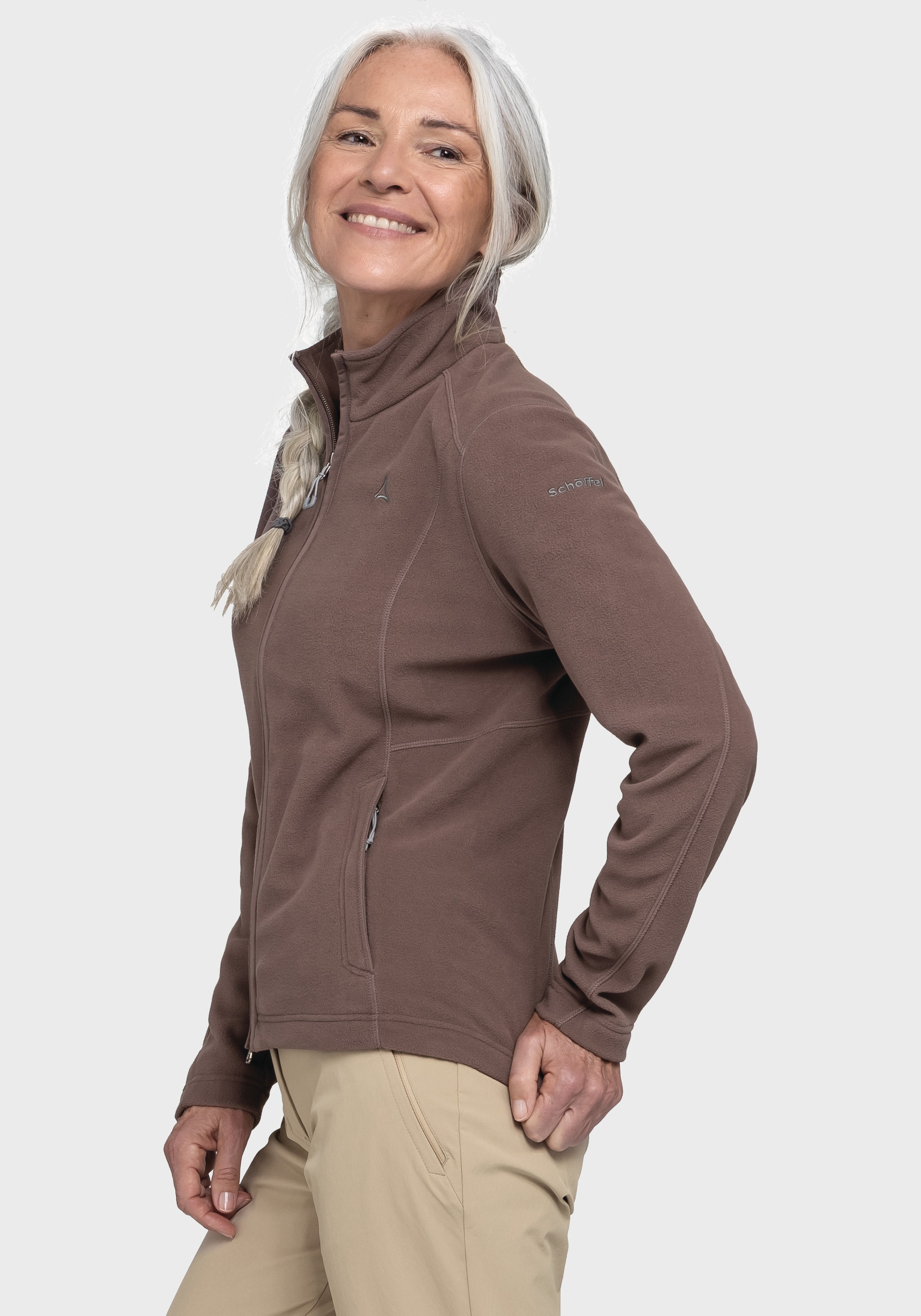 Schöffel Fleecejacke »Fleece Jacket Leona3«, ohne Kapuze