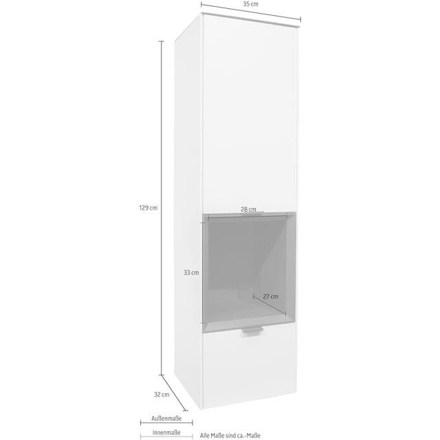 Mäusbacher Hängevitrine »Micelli«, Höhe 129 cm kaufen | BAUR