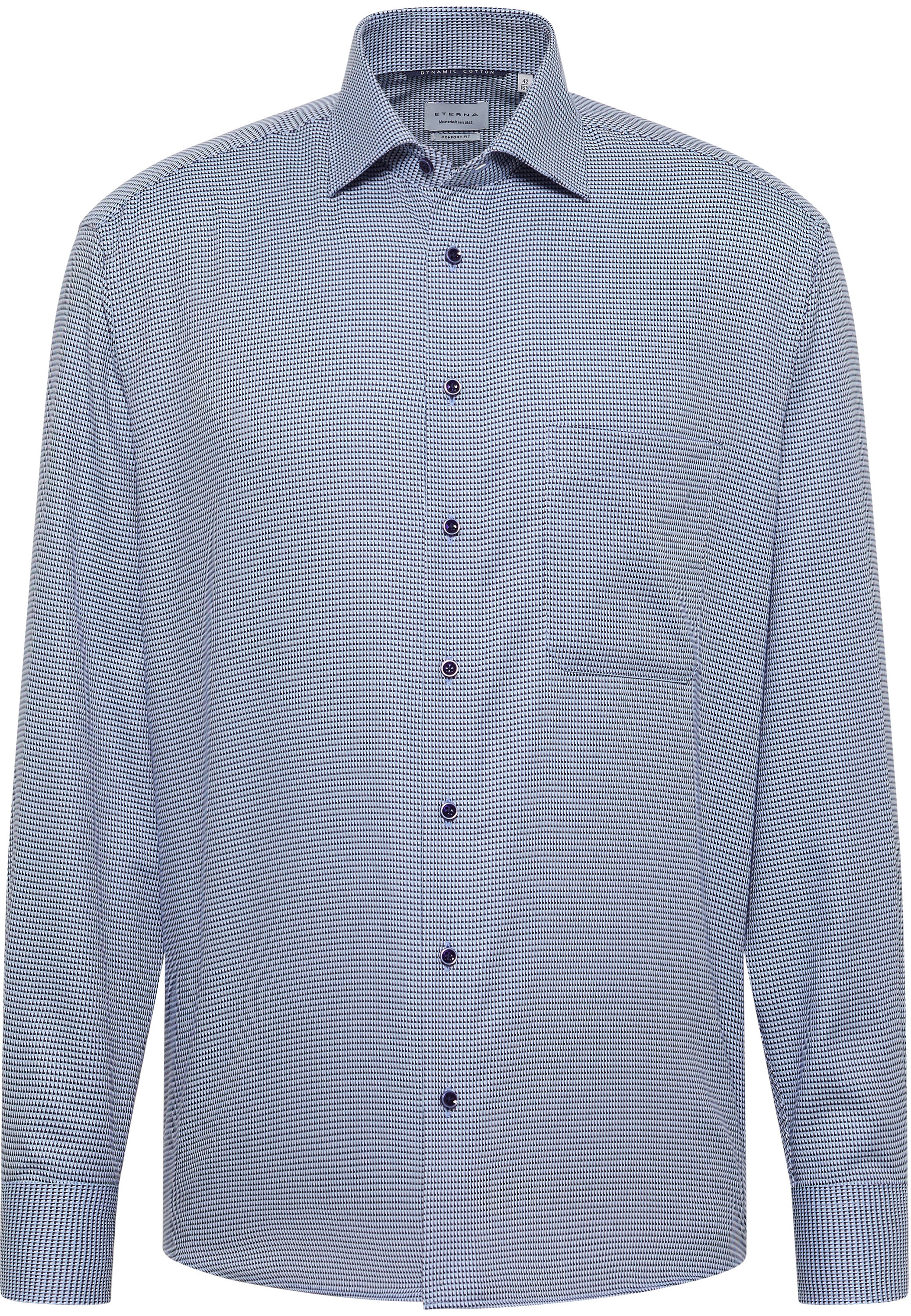 Eterna Langarmhemd »COMFORT FIT«, NON IRON (bügelfrei)
