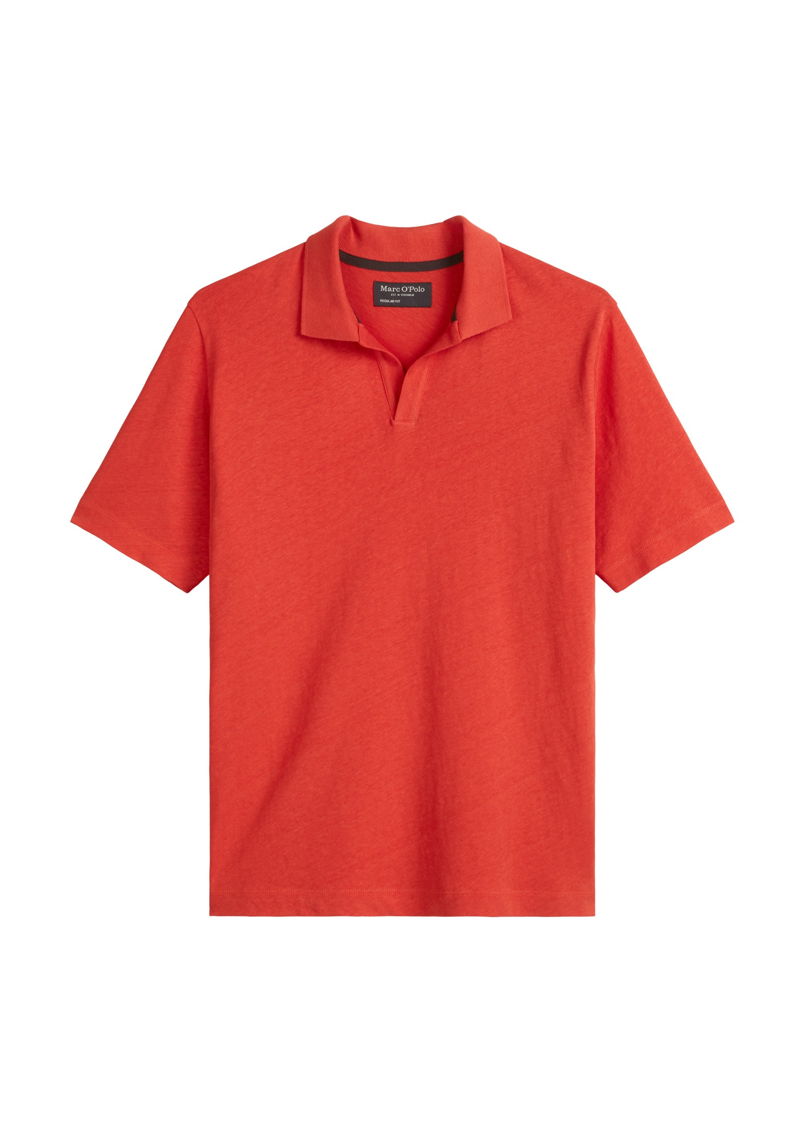 Marc O'Polo Poloshirt »aus Bio-Baumwolle und Leinen«