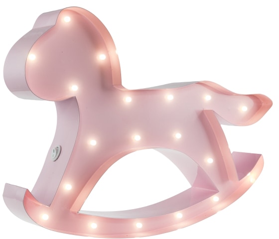 MARQUEE LIGHTS LED Dekolicht »Hobbyhorse«, 19 flammig-flammig, Wand-Tischlampe Hobbyhorse 19 festverbauten LEDs - 31x22 cm