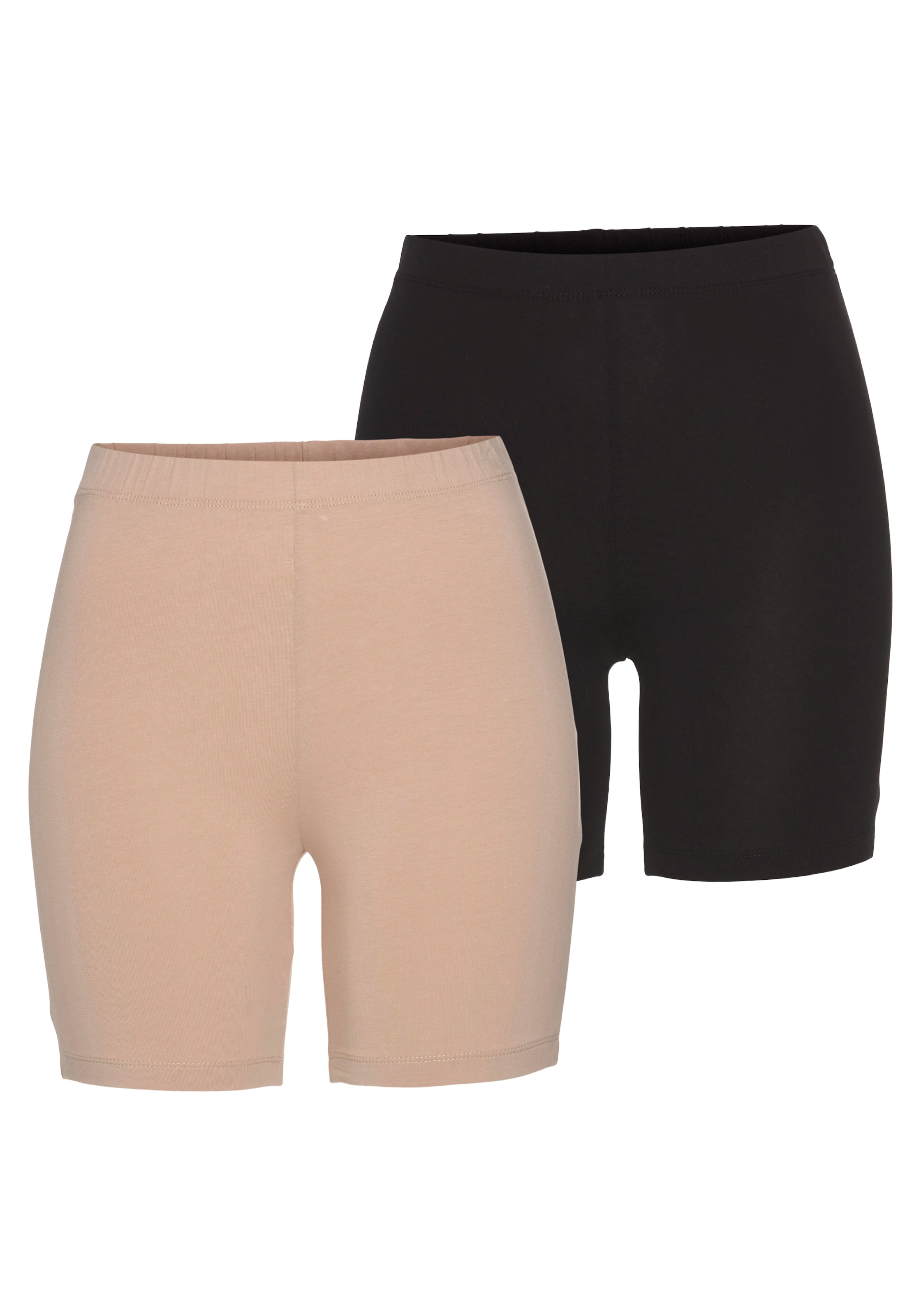 Tamaris Radlerhose, (2er-Pack), zum Unterziehen unter Kleidern und Röcken - günstig online kaufen