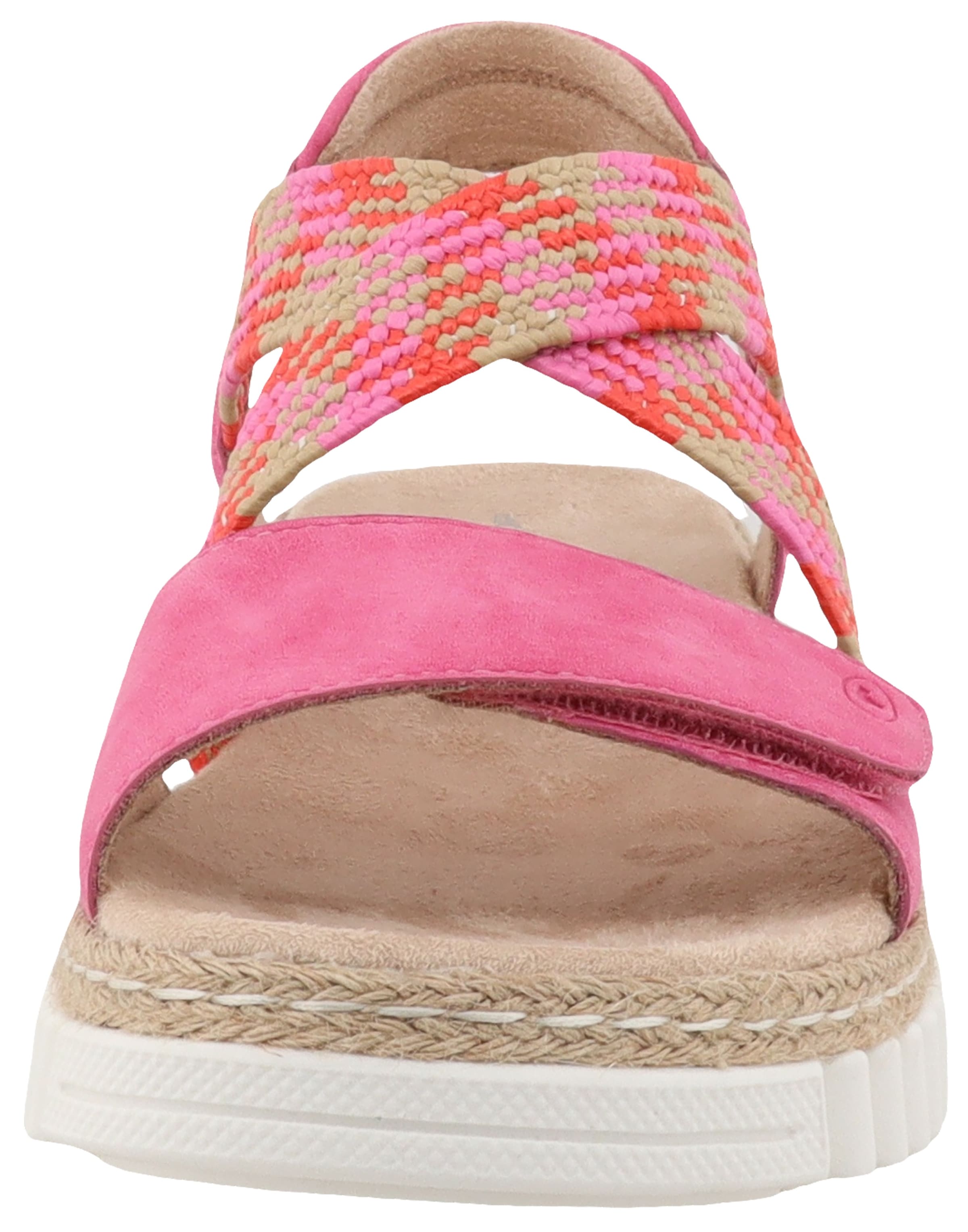 TOM TAILOR Sandalette, Plateau, Riemchensandale, Klettverschluss für leichtes Anziehen