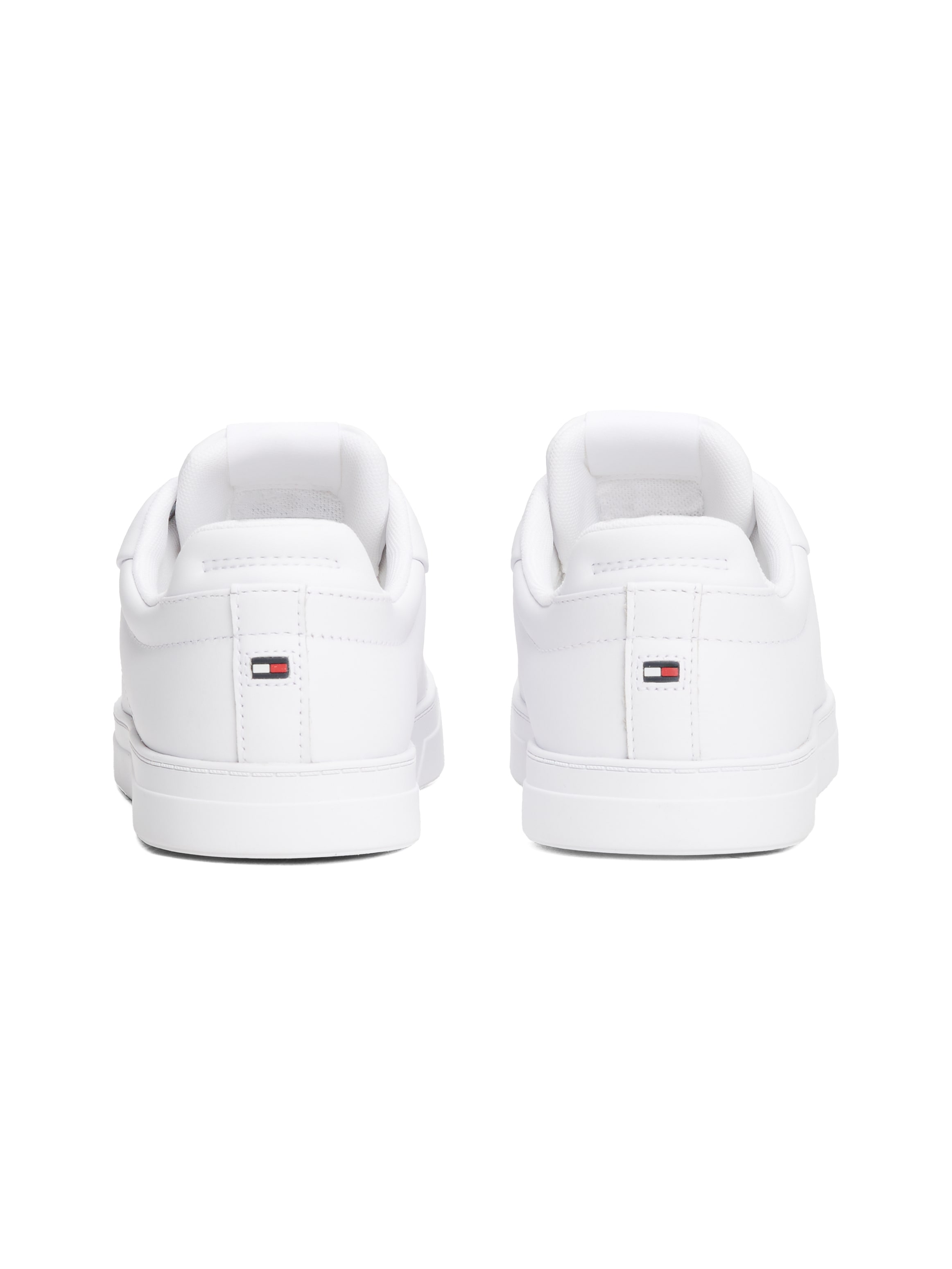 Tommy Hilfiger »ICON COURT LTH FLAG ESS«  , Freizeitschuh, Halbschuh, Schnürschuh mit kleiner Logoflagge