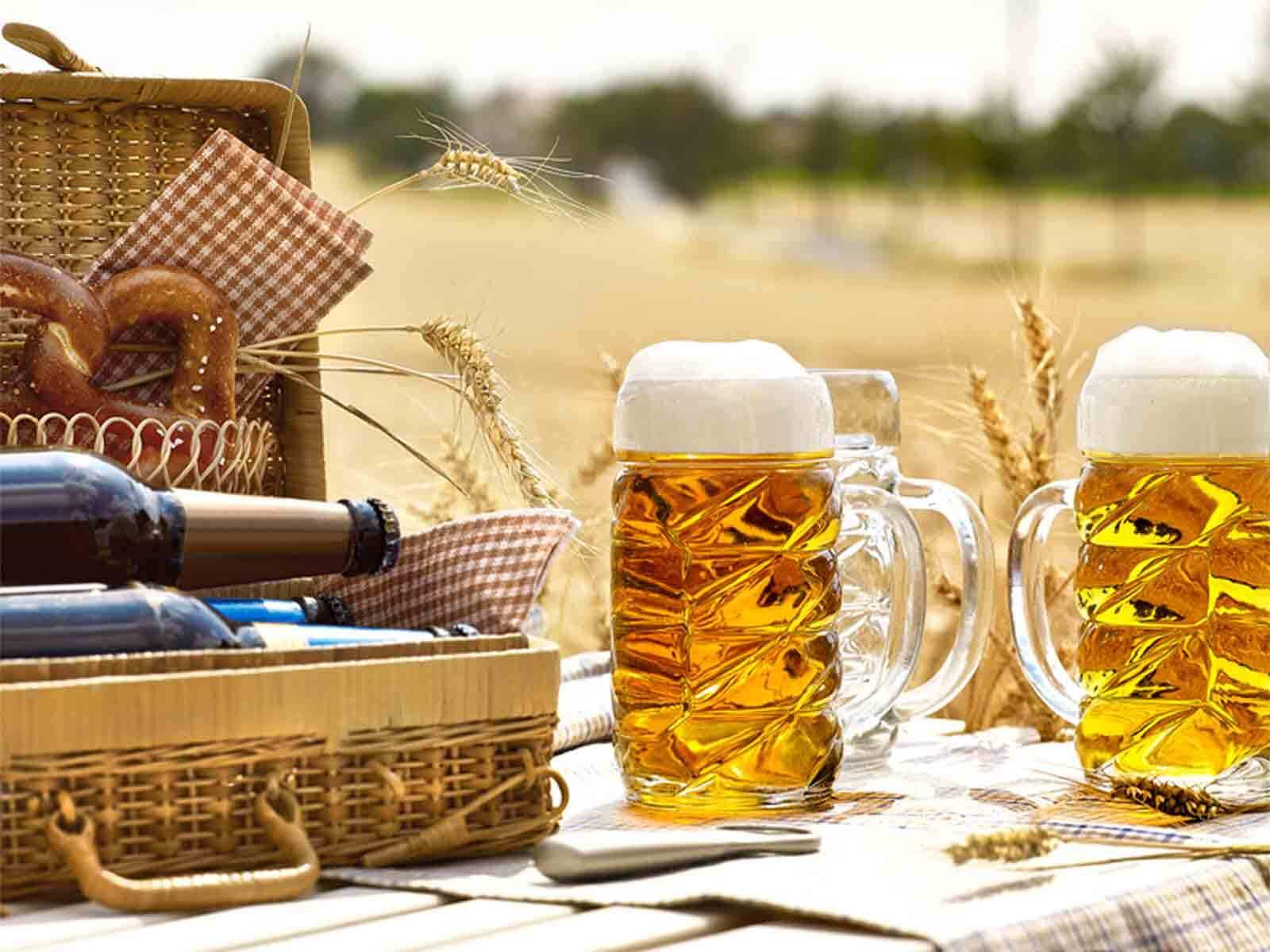 Stölzle Bierkrug »Maßkrüge Diamond 1000 ml 6er Set transparent«