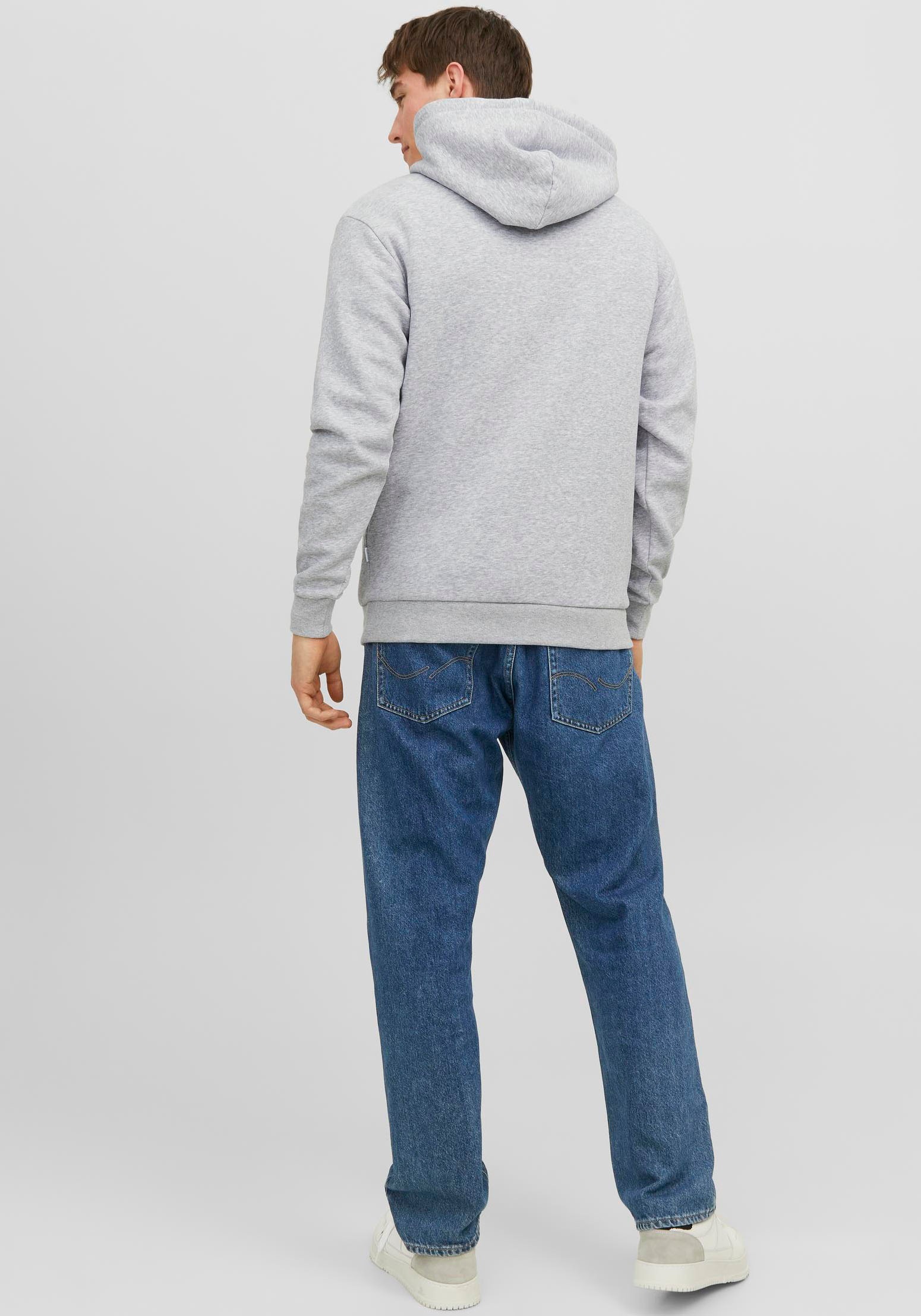 Jack & Jones Kapuzensweatshirt »JJEBRADLEY SWEAT HOOD NOOS«, mit Känguru Tasche