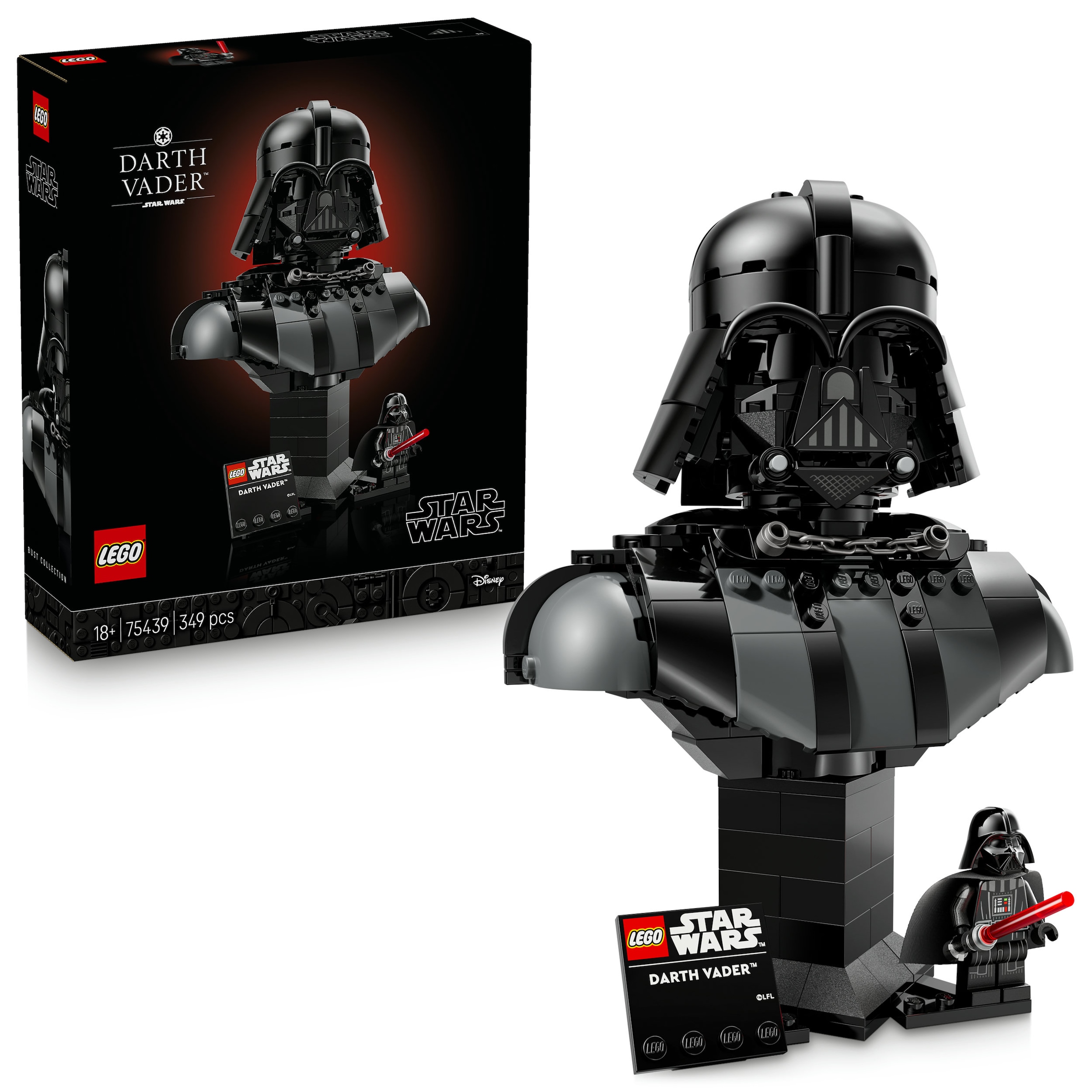 LEGO® Konstruktionsspielsteine »Darth Vader Büste (75439), LEGO Star Wars™«