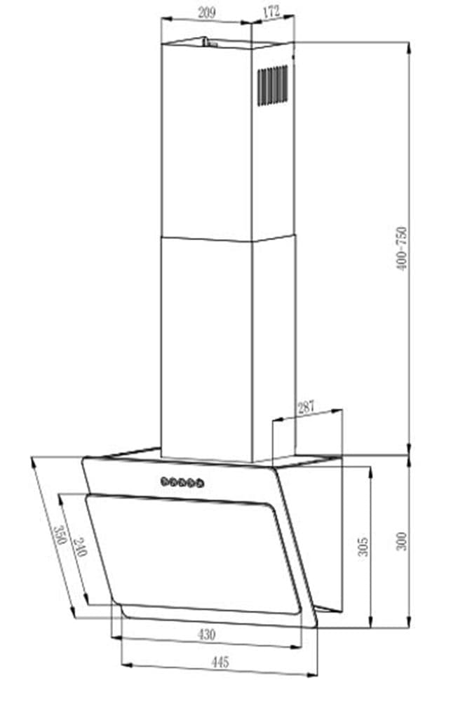 BASIC by Balculina Pantryküche »Torcello BxHxT 180x210x60 cm«, Breite 180cm, wahlweise mit E-Geräten, Softclose-Funktion