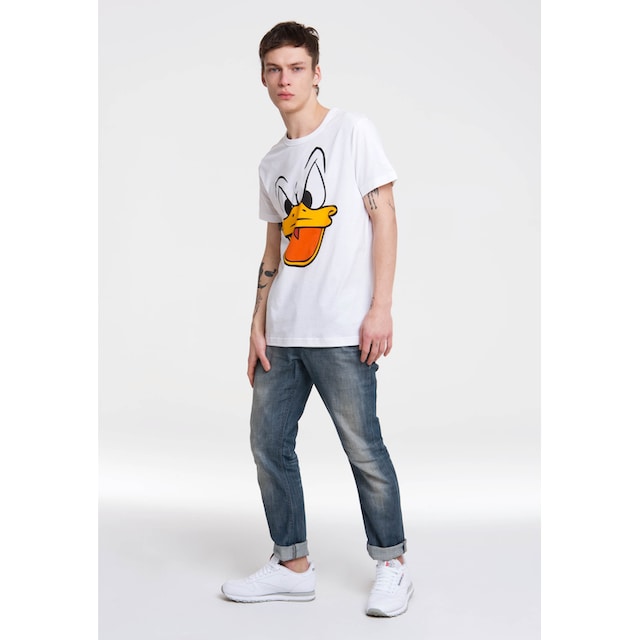 LOGOSHIRT T-Shirt »Donald Duck«, im lizenziertem Originaldesign ▷ bestellen  | BAUR