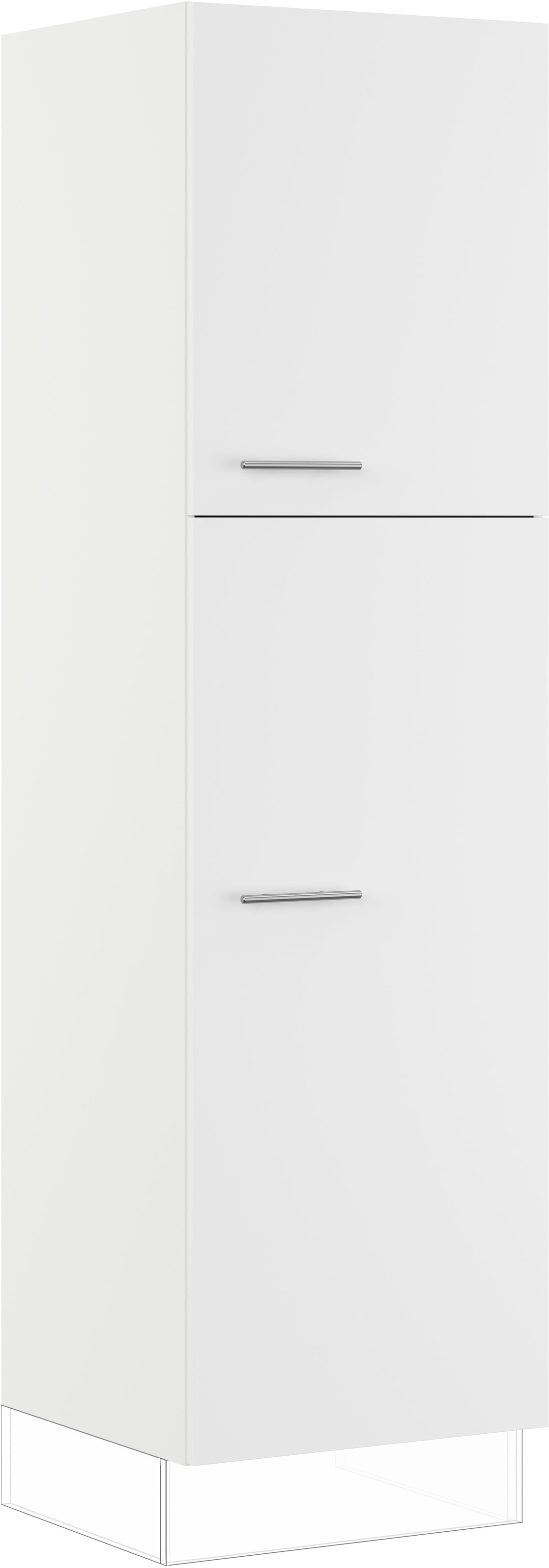 IMPULS KÜCHEN Wäscheschrank ""Valencia & Tirana", Breite/Höhe: 60/205 cm, mit Wäschekörben" vormontiert, mit Innenschubkästen, mit verstellbarem Fachboden