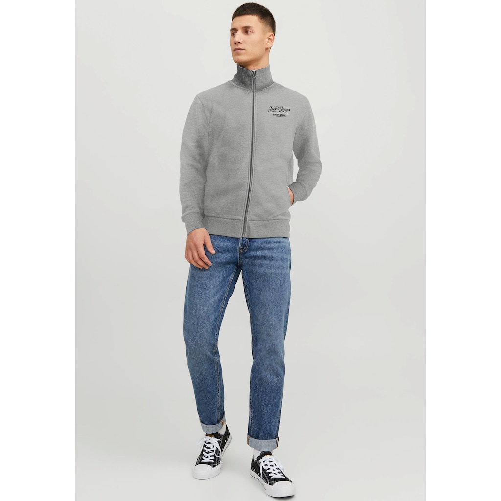 Jack & Jones Sweatjacke »JJ JJANDY SWEAT ZIP HIGH NECK«