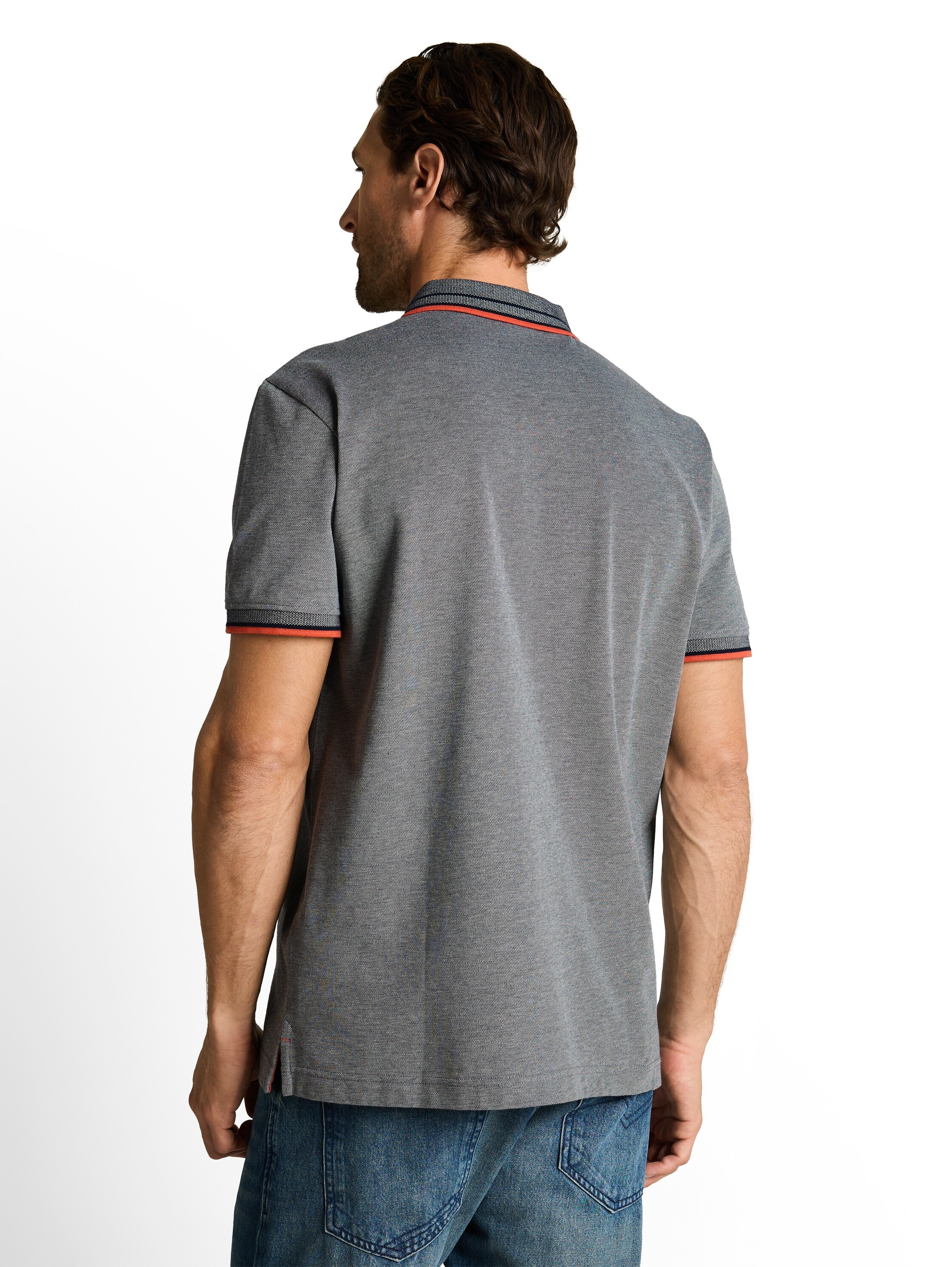 TOM TAILOR Poloshirt mit Logo Print günstig online kaufen