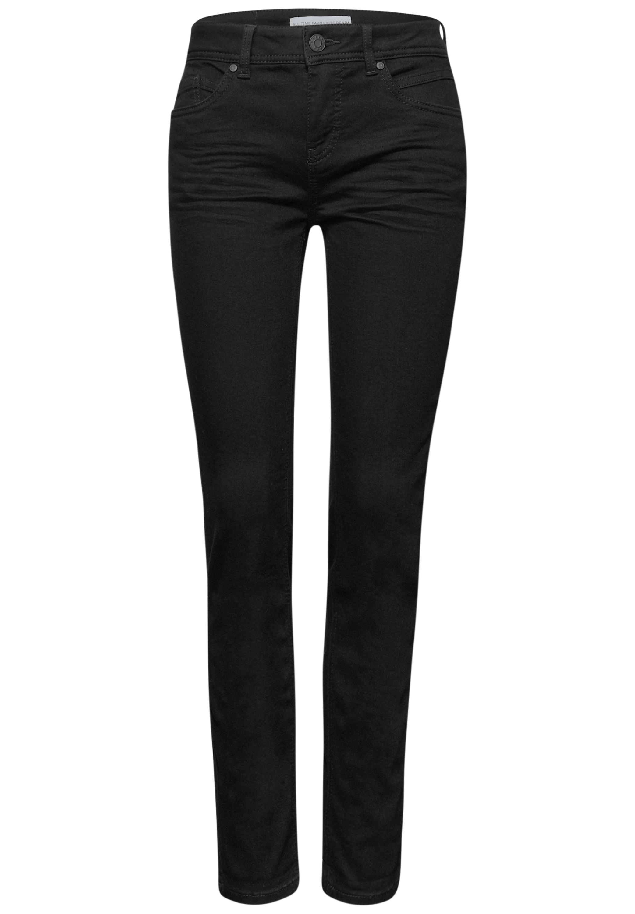 STREET ONE 5-Pocket-Jeans »Style Jane«, im Slim Fit, Mid Waist