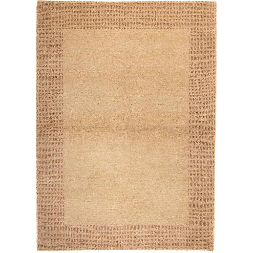 morgenland Wollteppich »Gabbeh - Indus - 180 x 120 cm - beige«, rechteckig