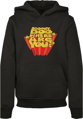 F4NT4STIC Hoodie »Kinder Scooby Doo Where Are Yo...