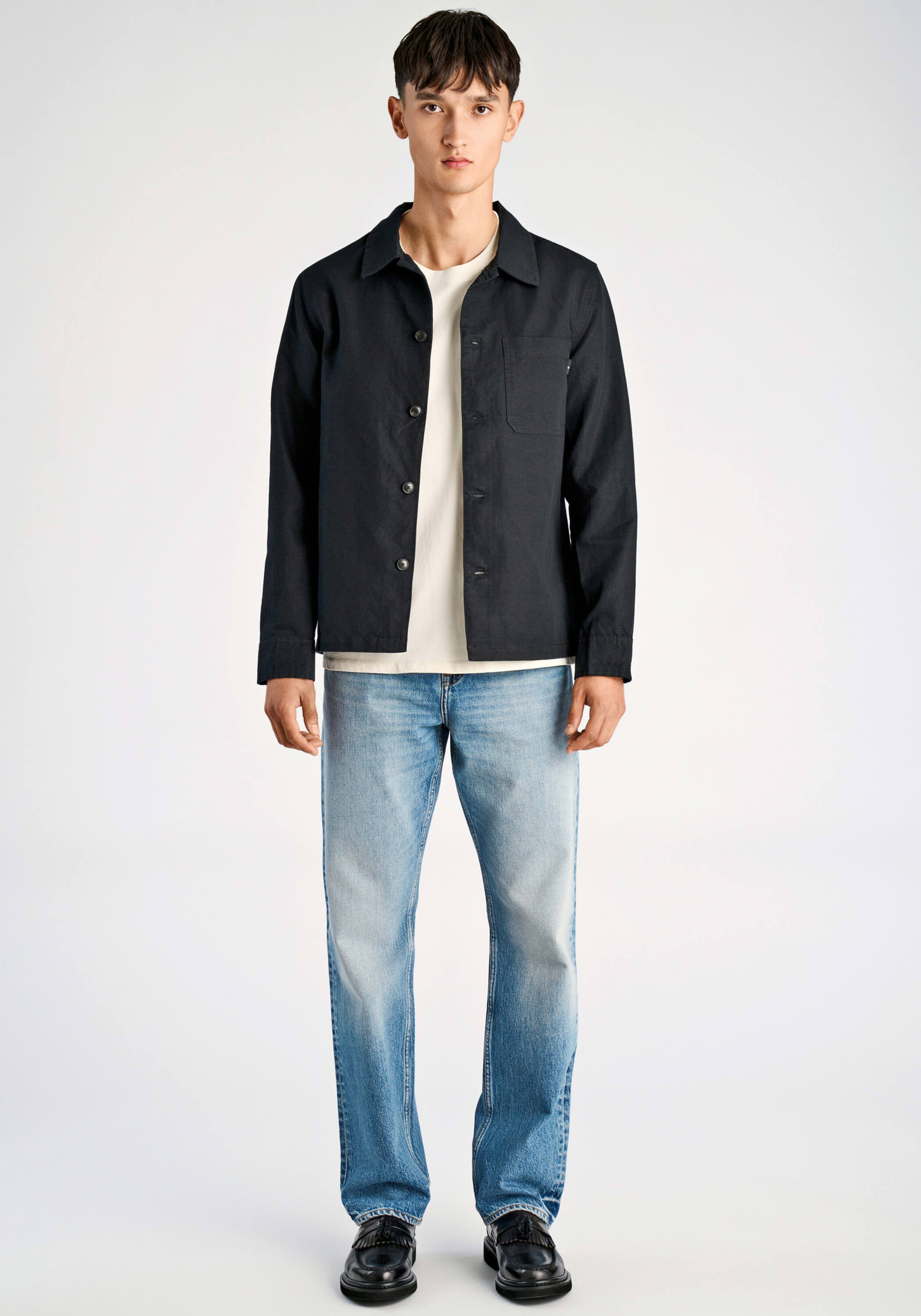 JUNK de LUXE Hemdjacke »Hemdjacke Modern Fit«