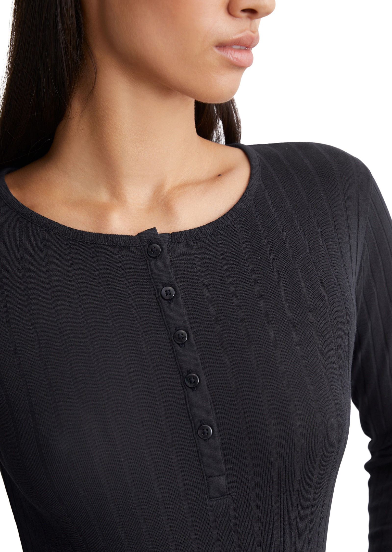 Marc O'Polo Langarmshirt »aus Organic-Cotton-Modal-Mix«
