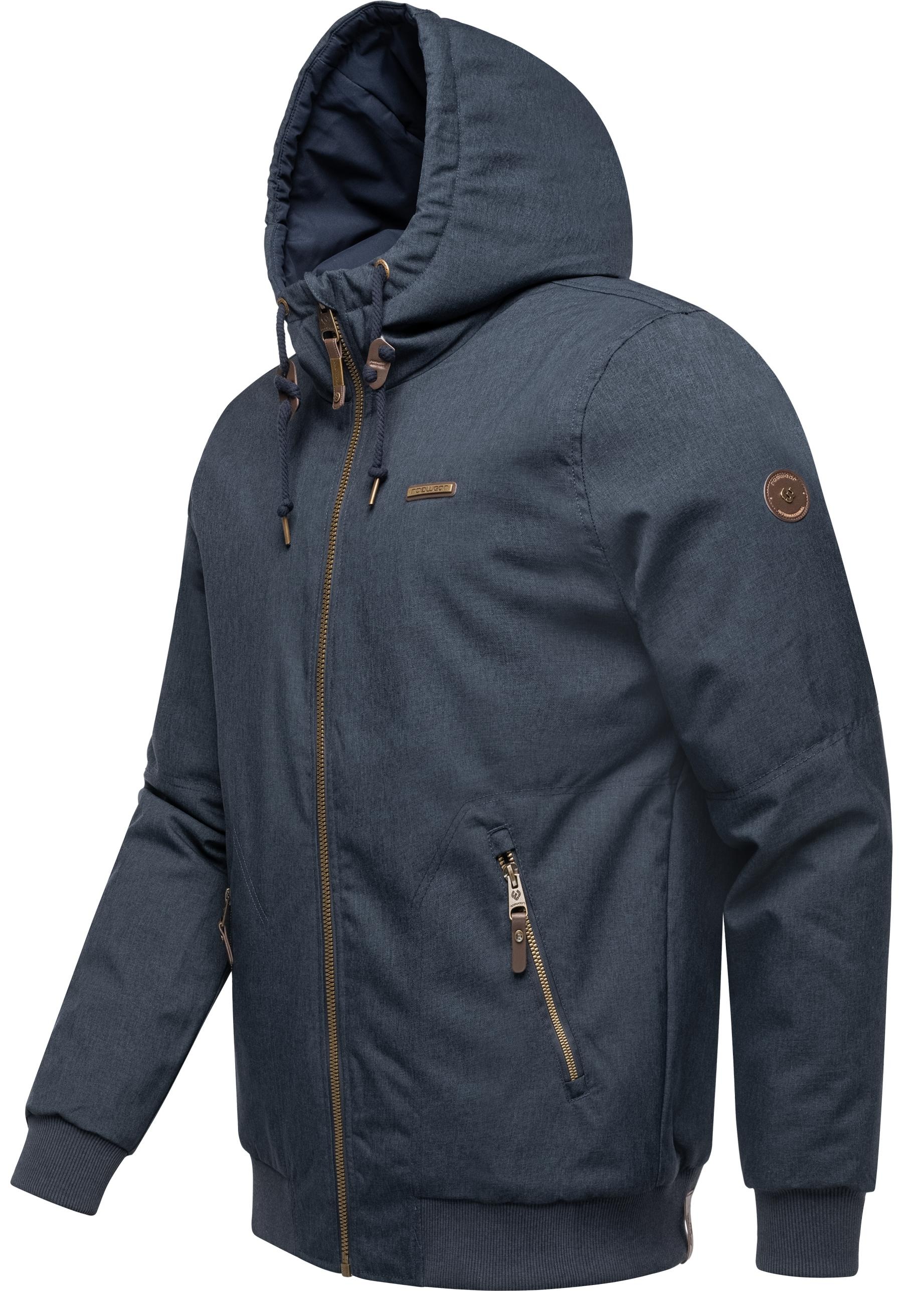 Ragwear Winterjacke »Stewie«, mit Kapuze, wasserdichte Herren Outdoorjacke mit großer Kapuze