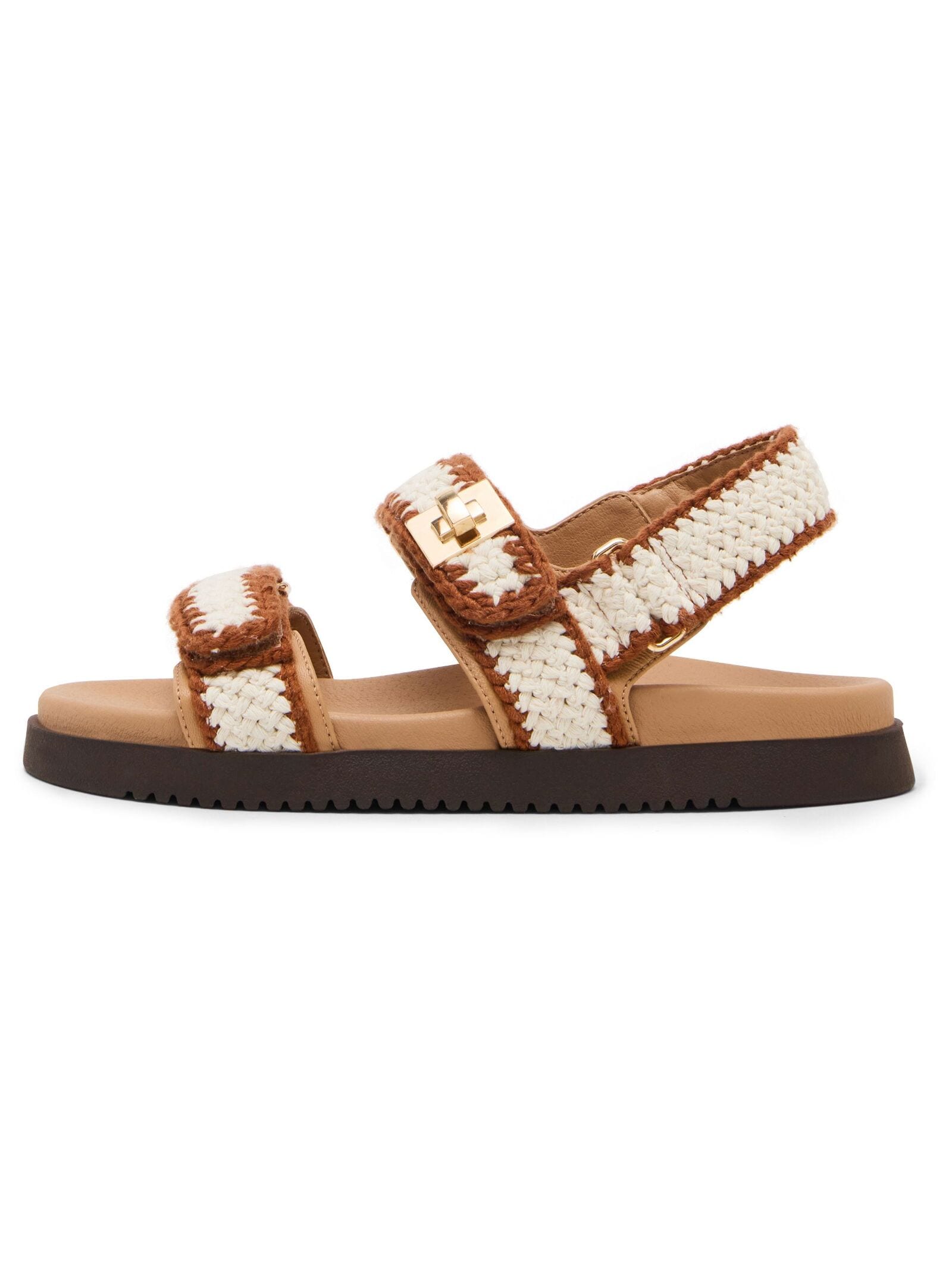 STEVE MADDEN Riemchensandale »STEVE MADDEN Sandalen Textil«
