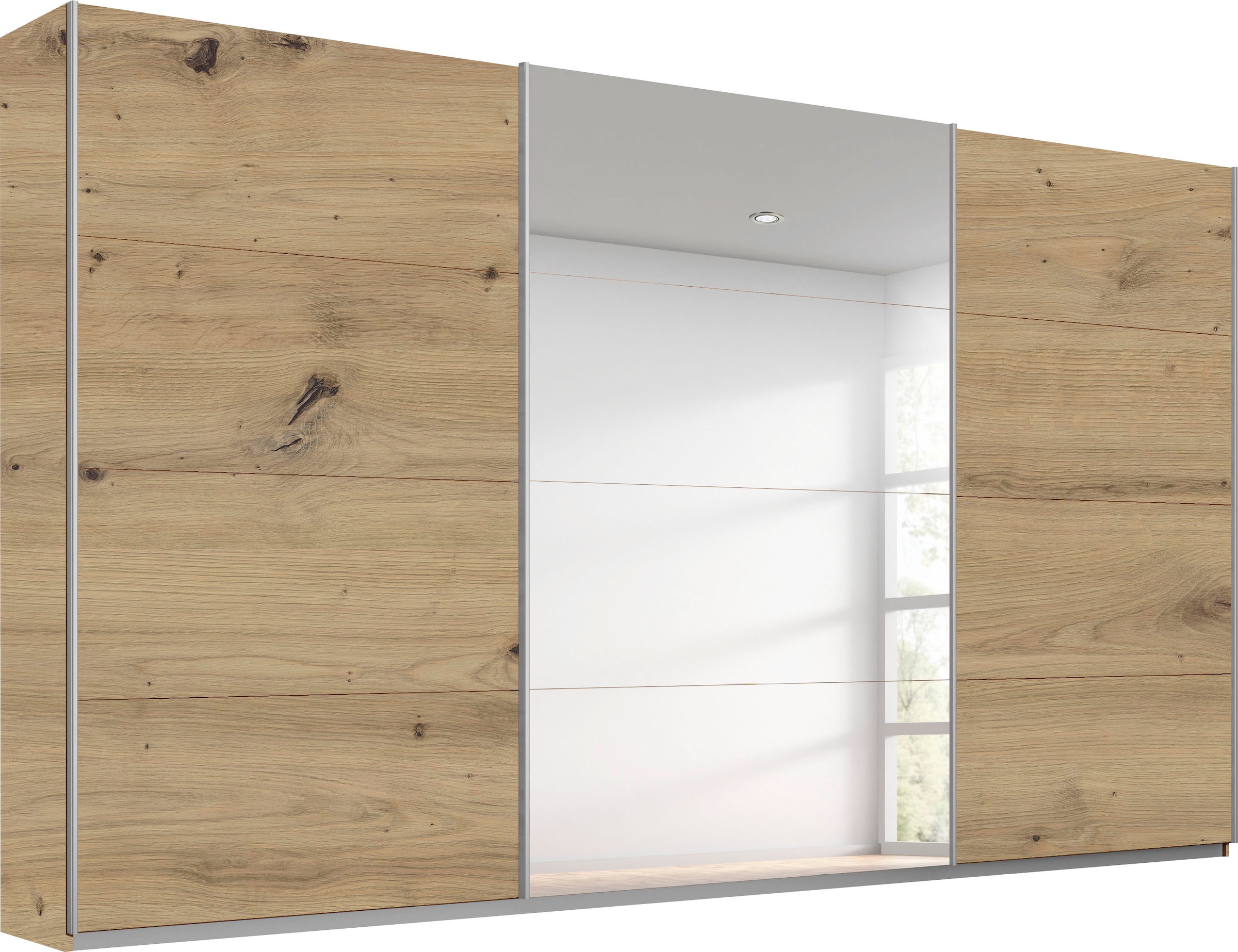 OTTO home 1100000002199 "Mehrzweckschrank Aktenschrank Möbel Mietswohnung Schlafzimmer TOMA" Breiten 203/271/315/360 cm, Höhen 210/229 cm, inkl. Regaleinsatz sowie zusätzlichen Einlegeböden MADE IN GERMANY
