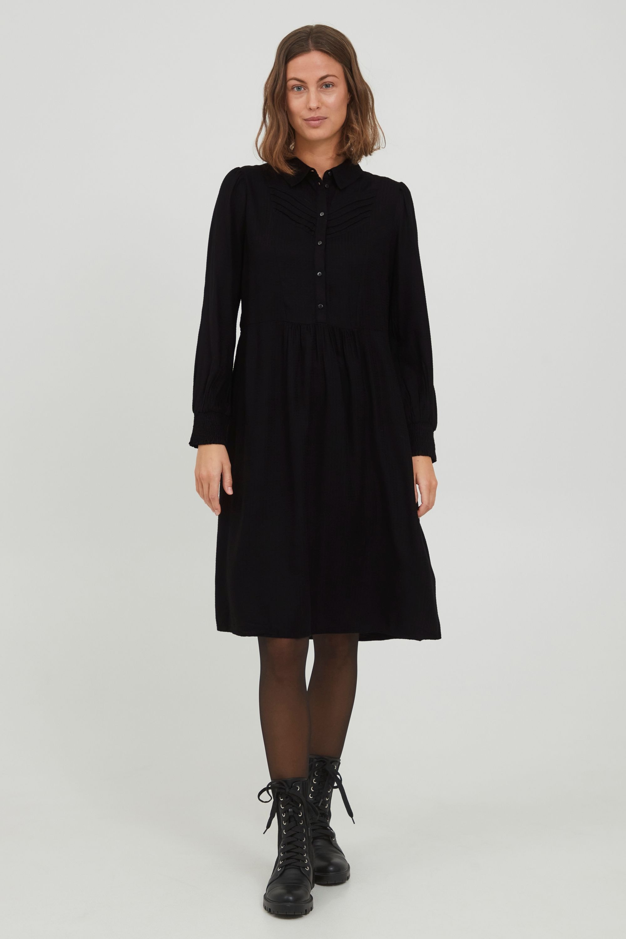 FRDAJAFLOW 1 Hemdblusenkleid »Fransa kaufen Dress 20609996« - BAUR fransa |